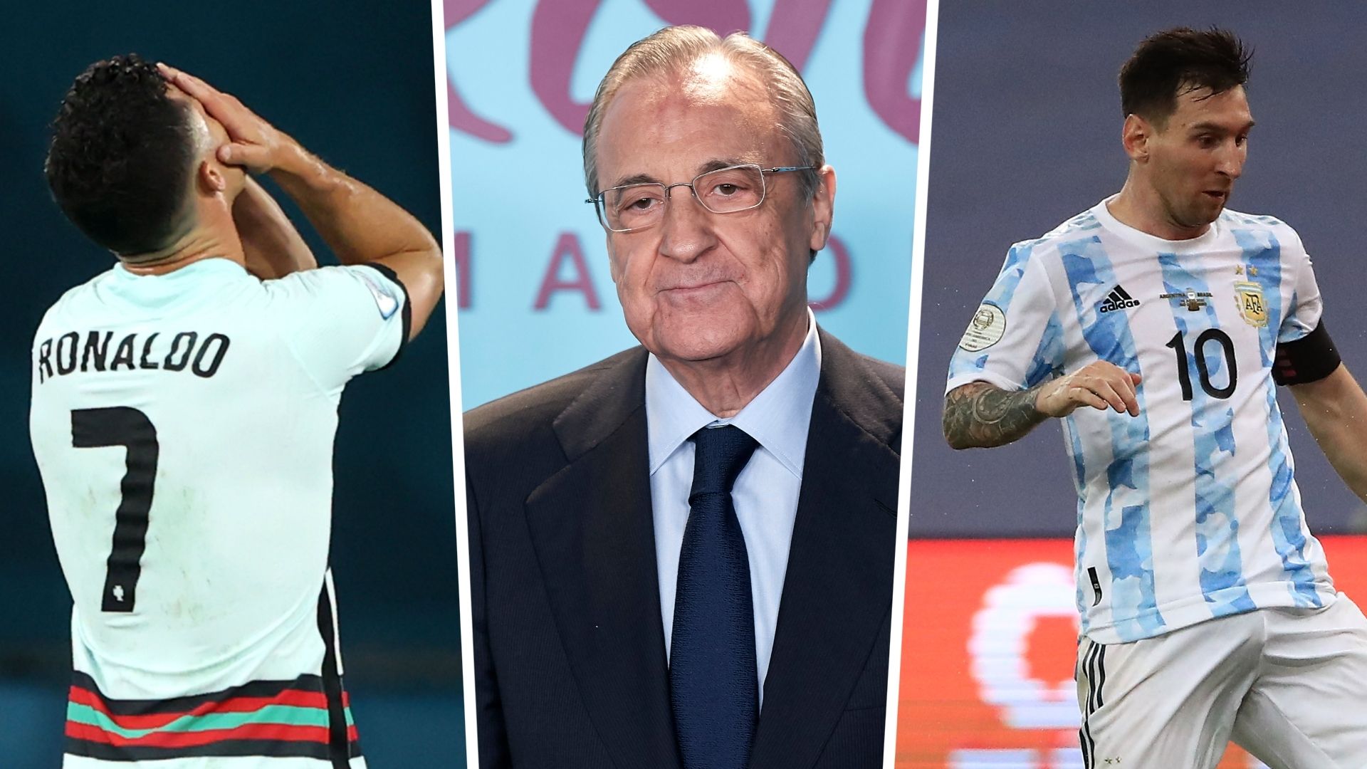 Florentino Perez, Messi, Ronaldo