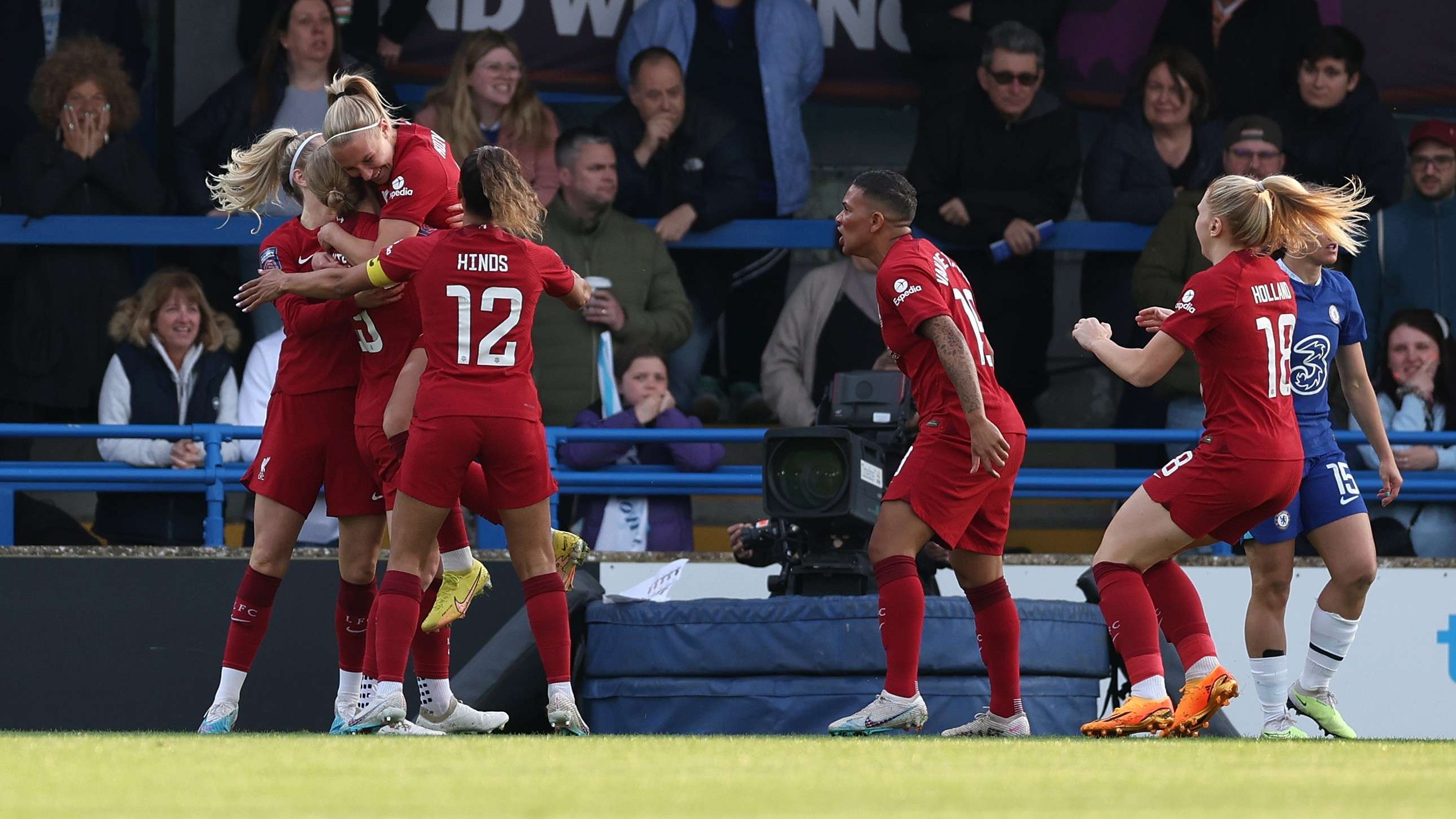 Chelsea vs Liverpool WSL 2022-23