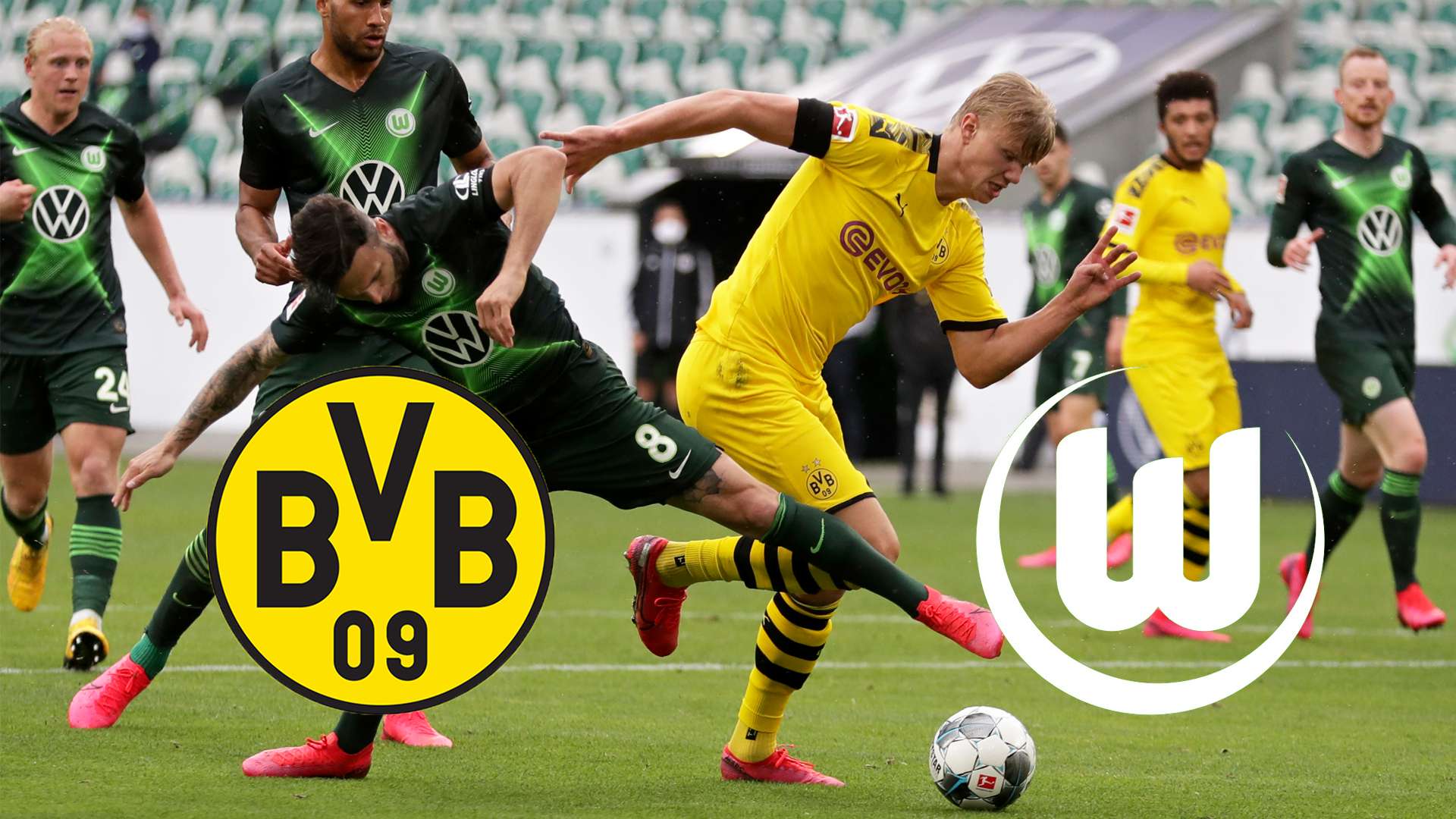 getty images bvb wolfsburg erling haaland borussia dortmund bundesliga 2020 2021 tv live-stream