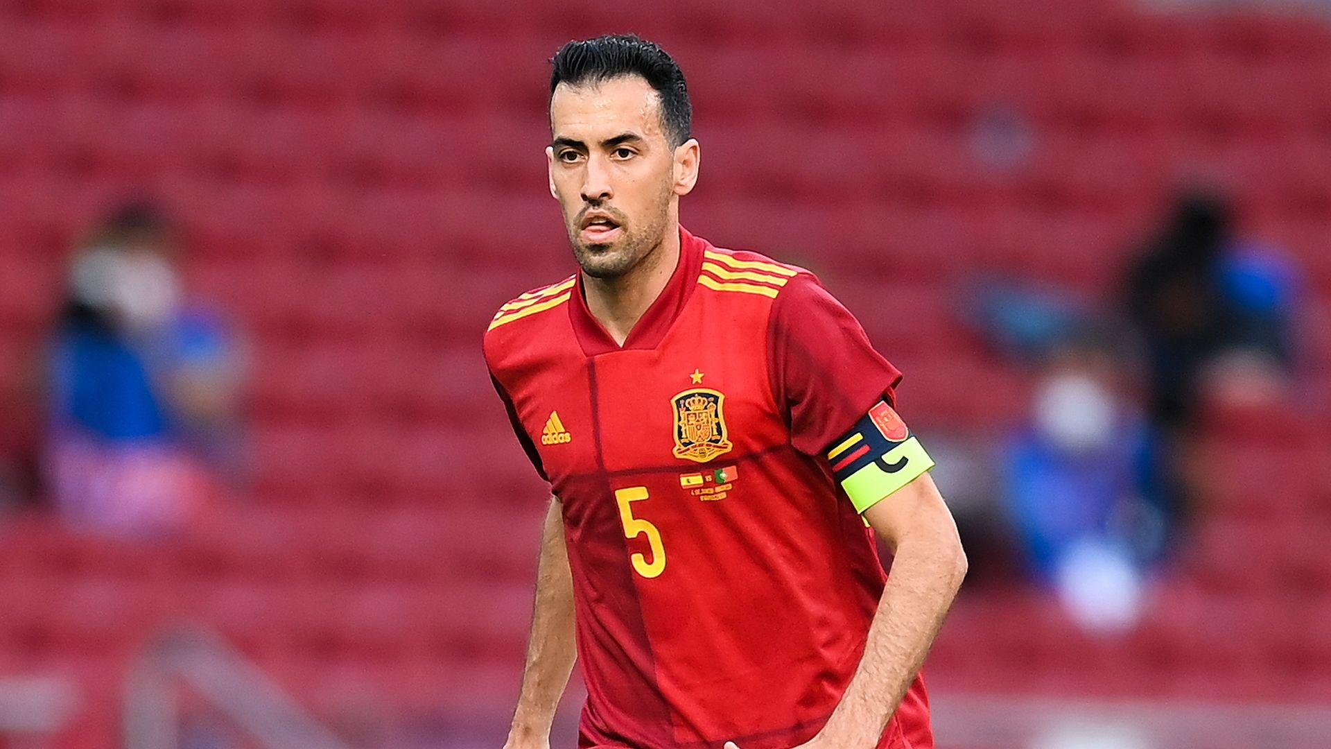 Sergio Busquets Spain 2021