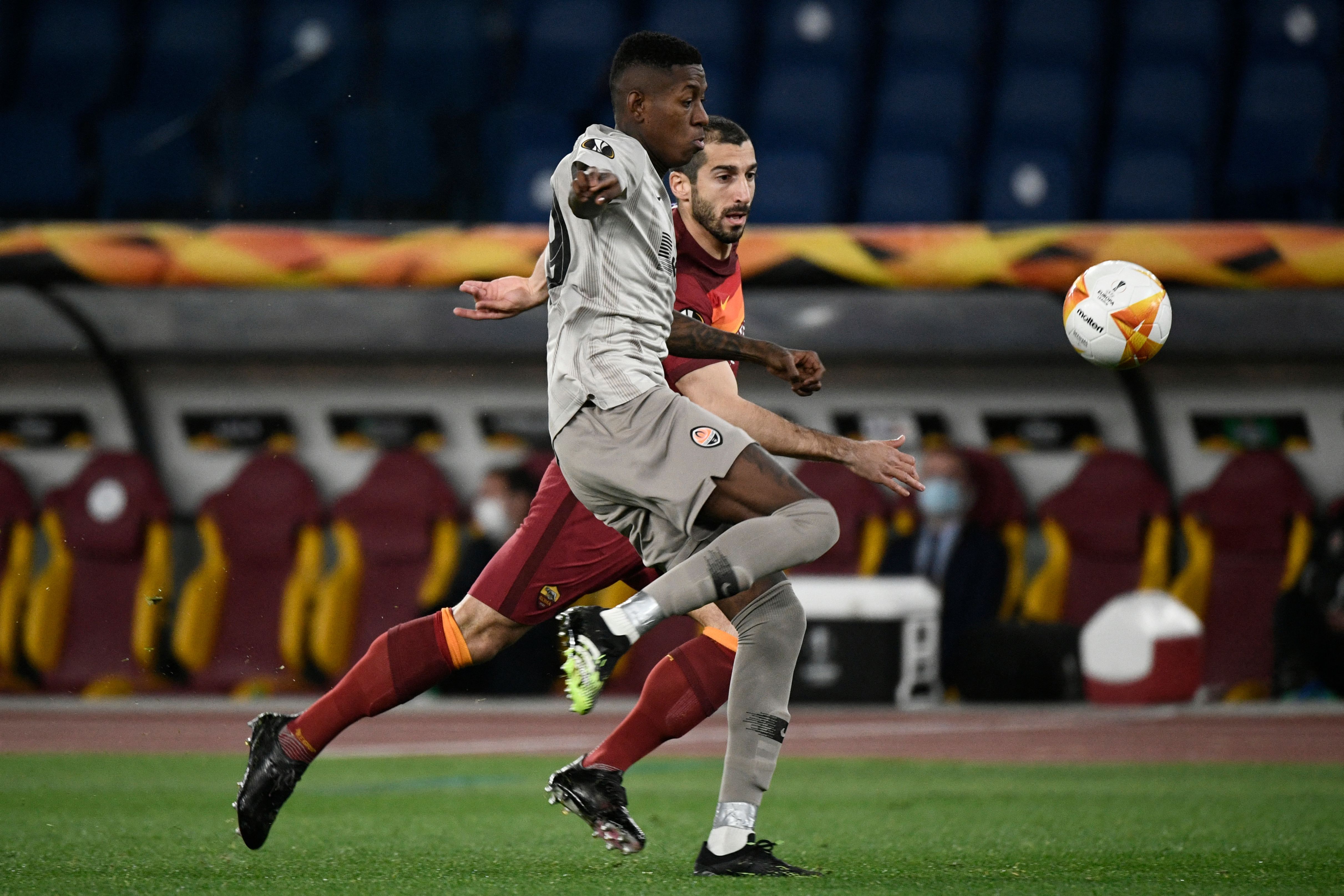 Henrikh Mkhitaryan Vitao Roma Shakhtar Donetsk UEFA Europa League