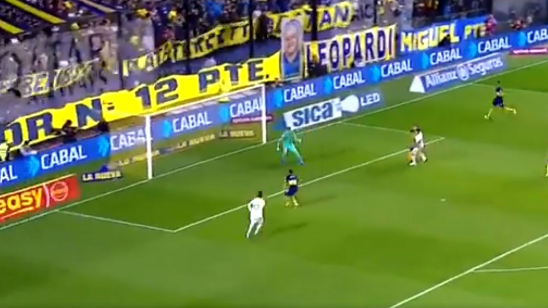 CAPTURA TV Gol Newells Boca Newells Superliga 28092019