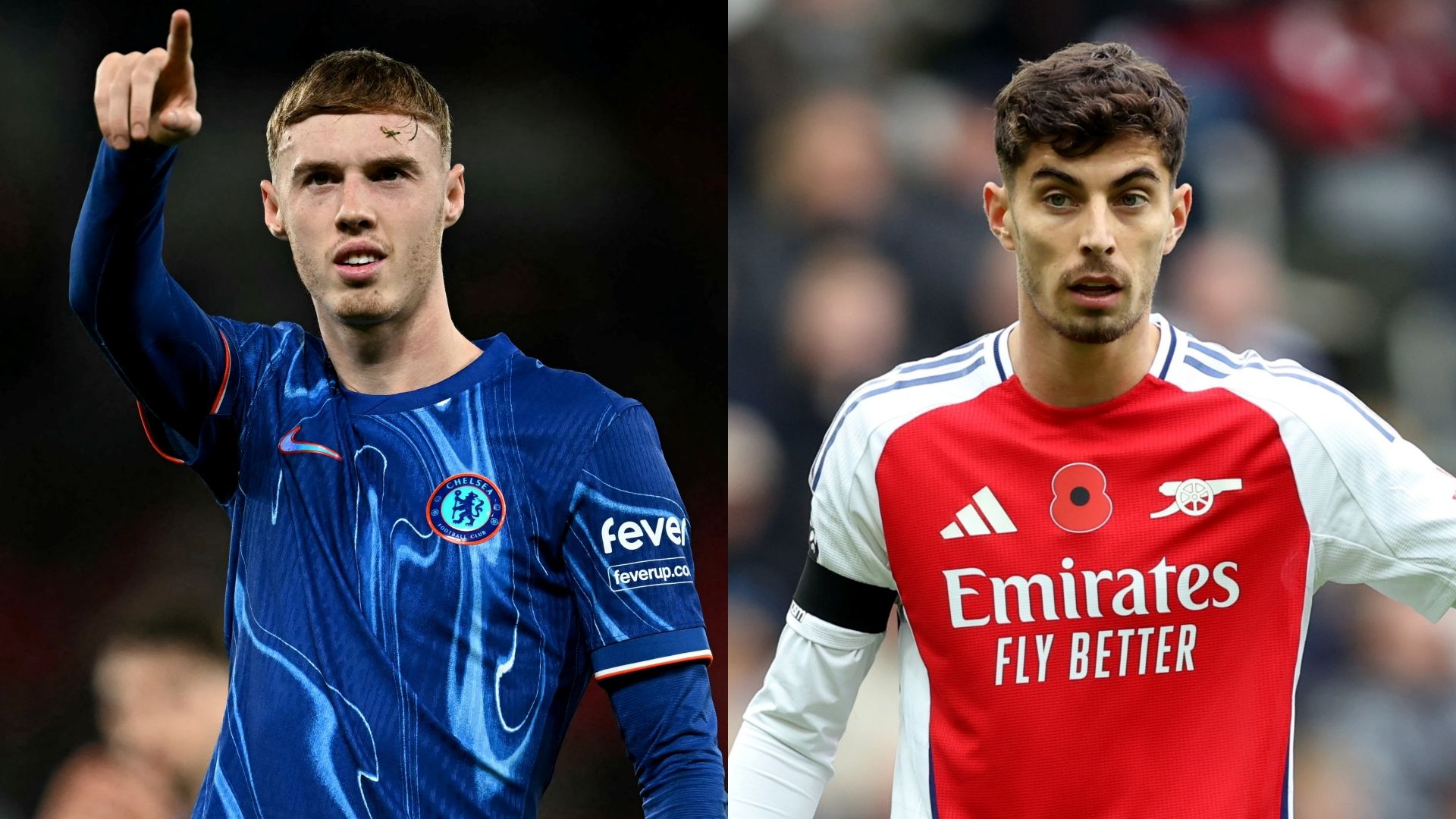 Cole Palmer Chelsea Kai Havertz Arsenal