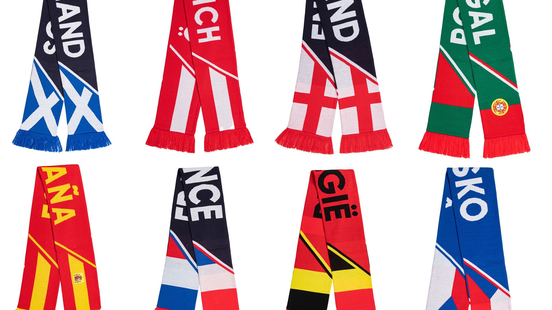 Euro 2024 scarves