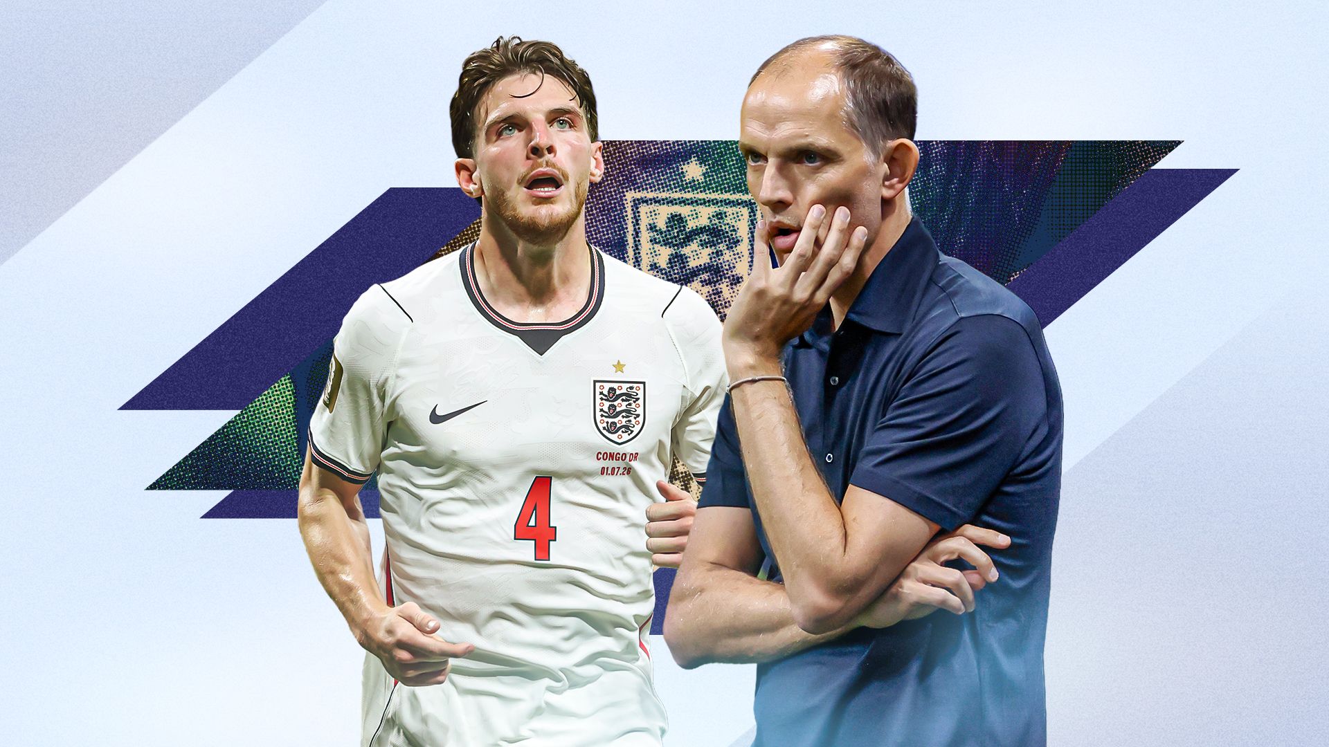 England line up vs Mexico
