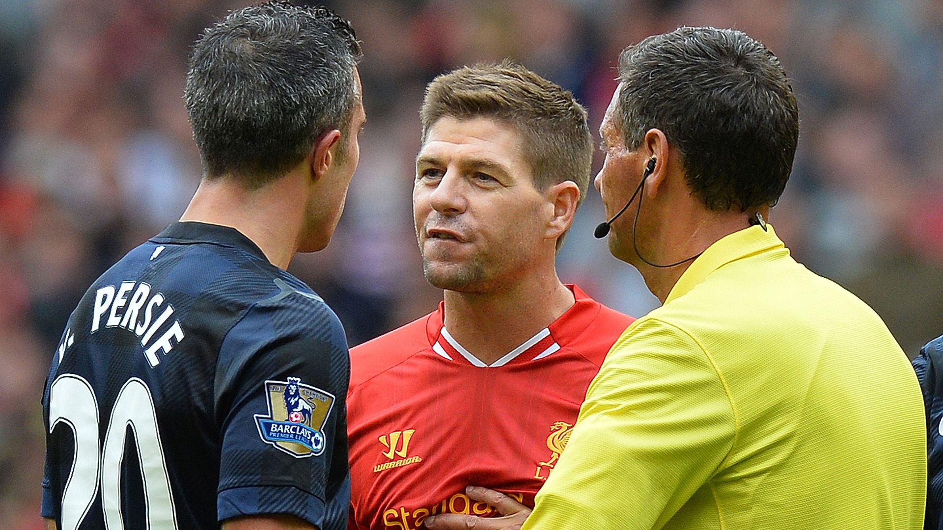 روبين فان بيرسي وستيفن جيرارد