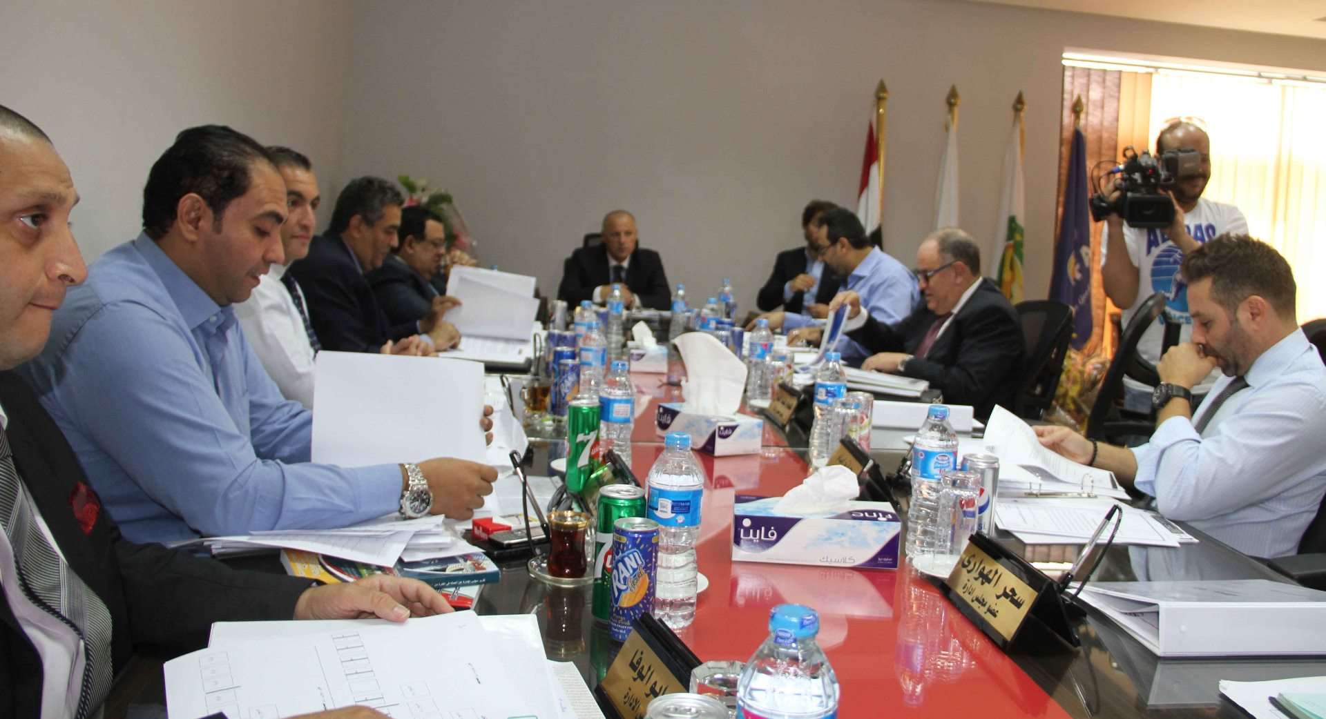 Council Egyptian Football Association Board meeting chaired by Hany Abo Rida