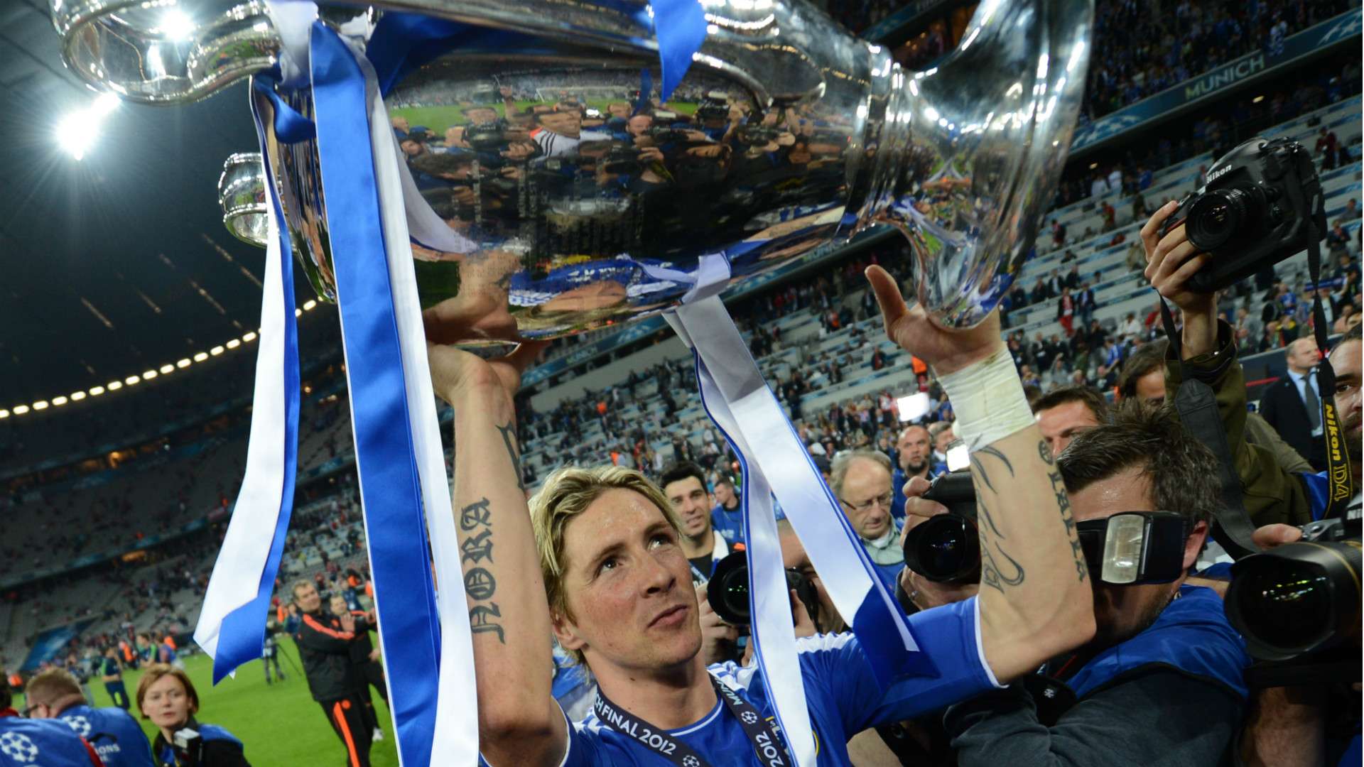 ernando Torres Chelsea Champions League 2012