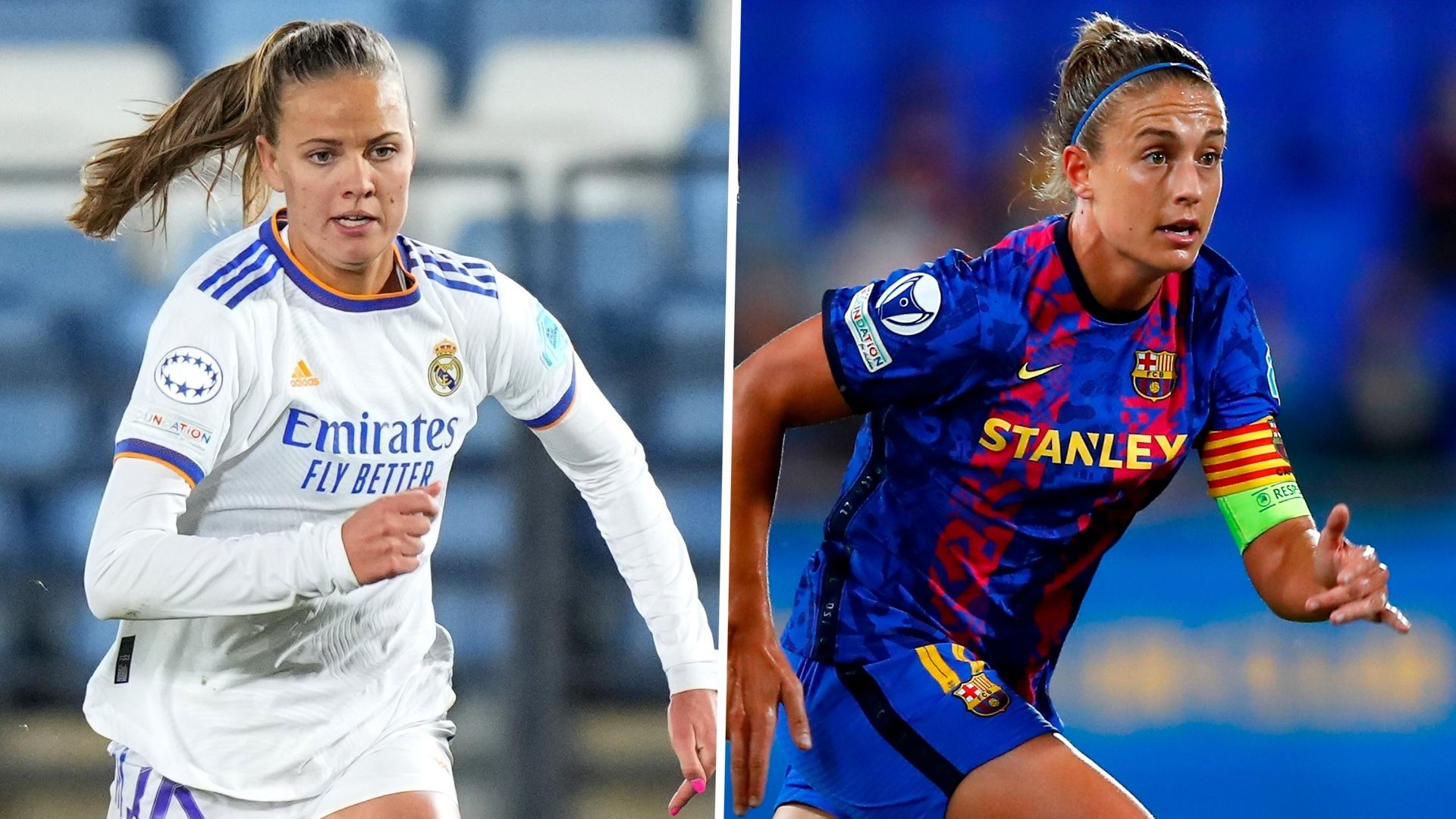 Caroline Moller Real Madrid Alexia Putellas Barcelona 2021-22