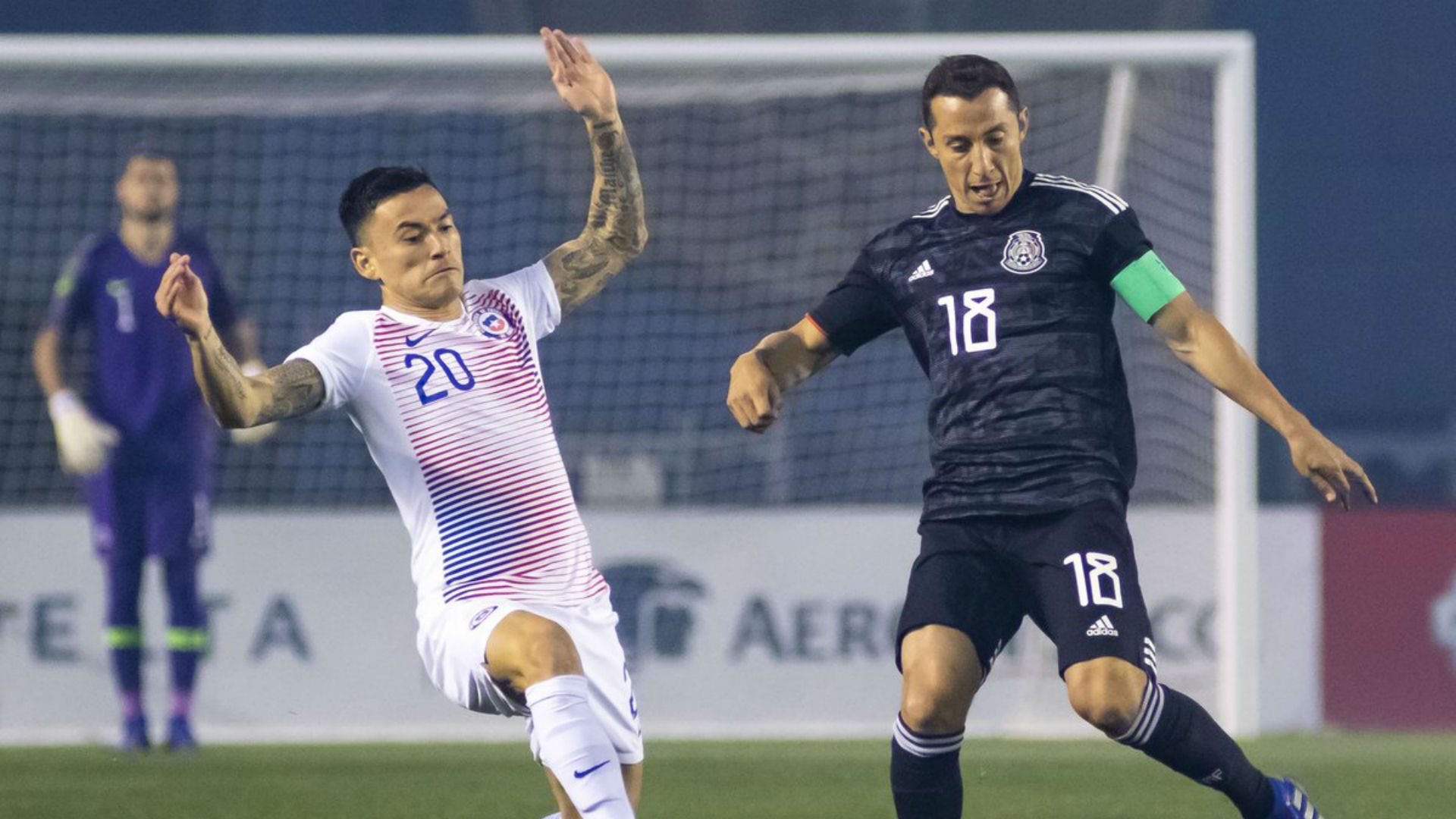 220319 México Chile Andrés Guardado Charles Aránguiz