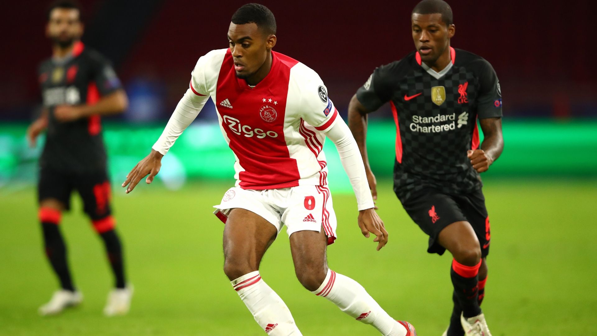 Ryan Gravenberch Ajax v Liverpool 2020
