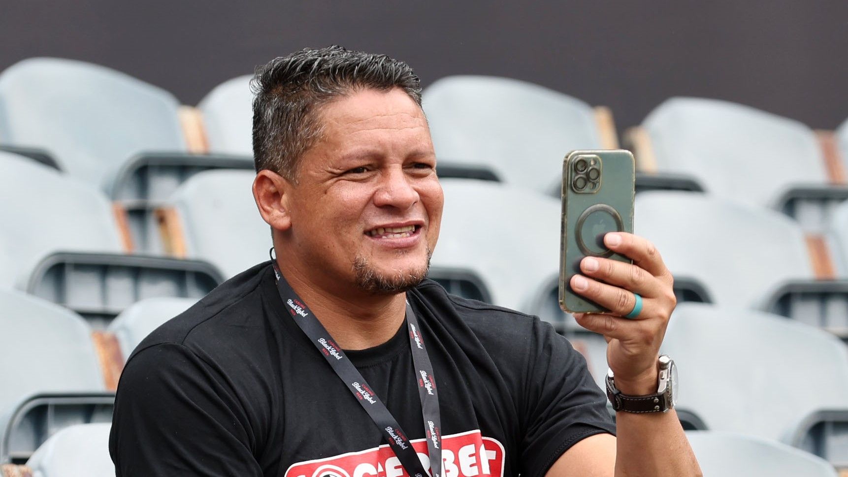 Harambee Stars' goalkeepers' coach Moeneeb Josephs