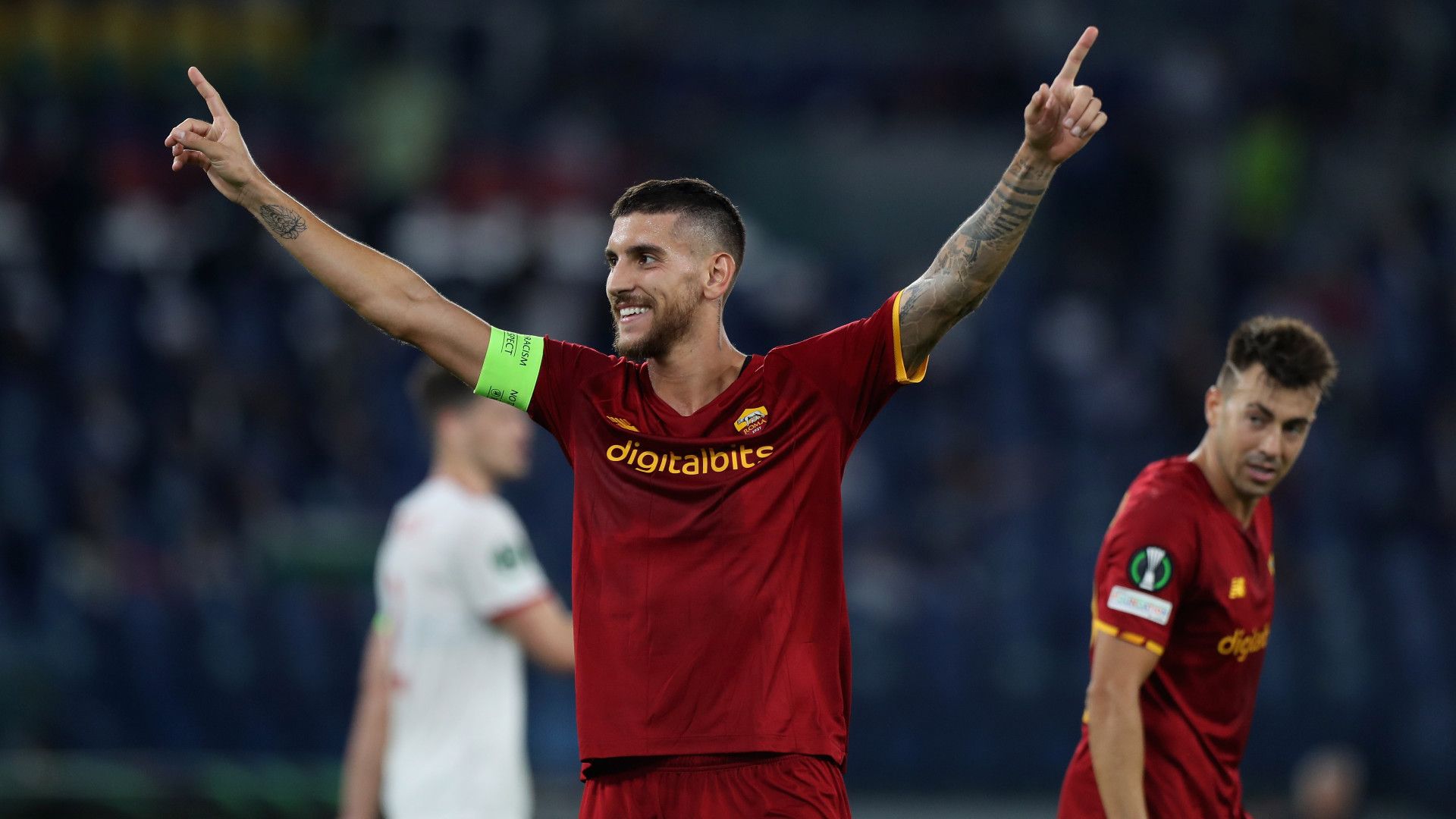 Lorenzo Pellegrini Roma CSKA Sofia 2021