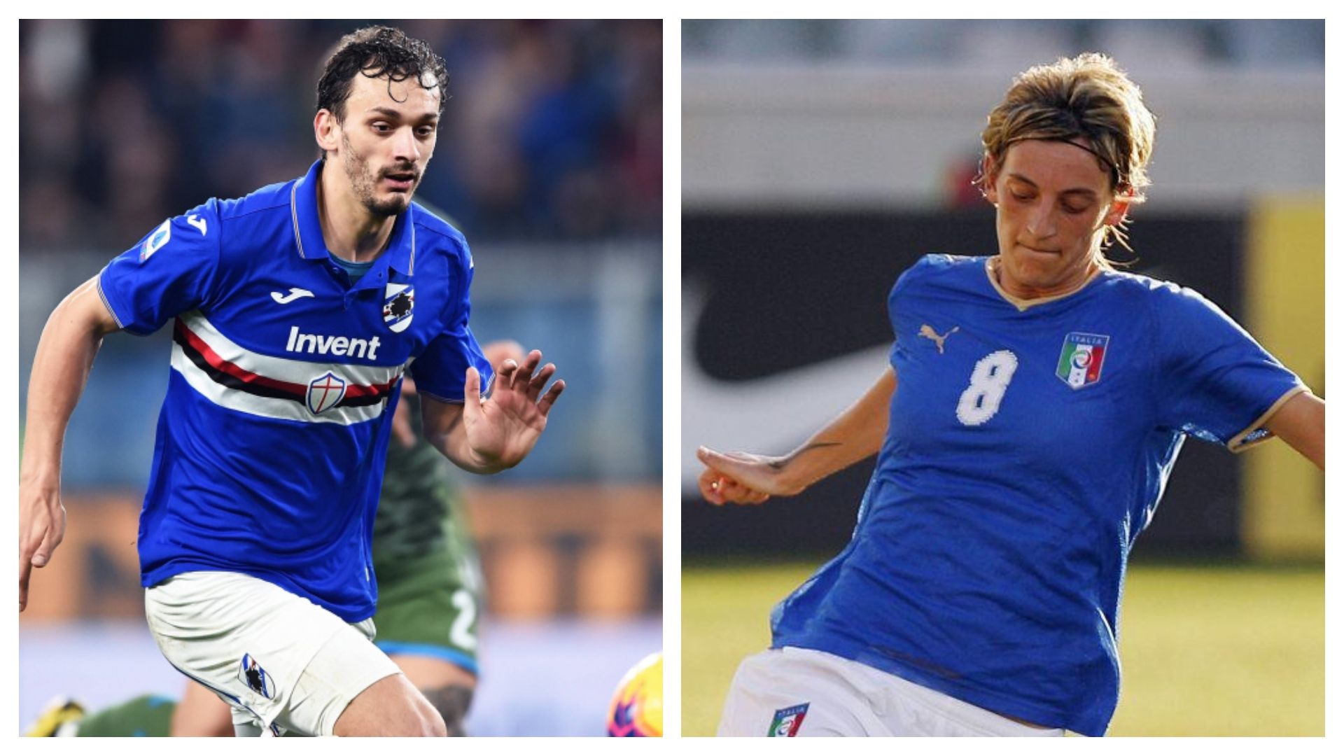 Manolo and Melania Gabbiadini