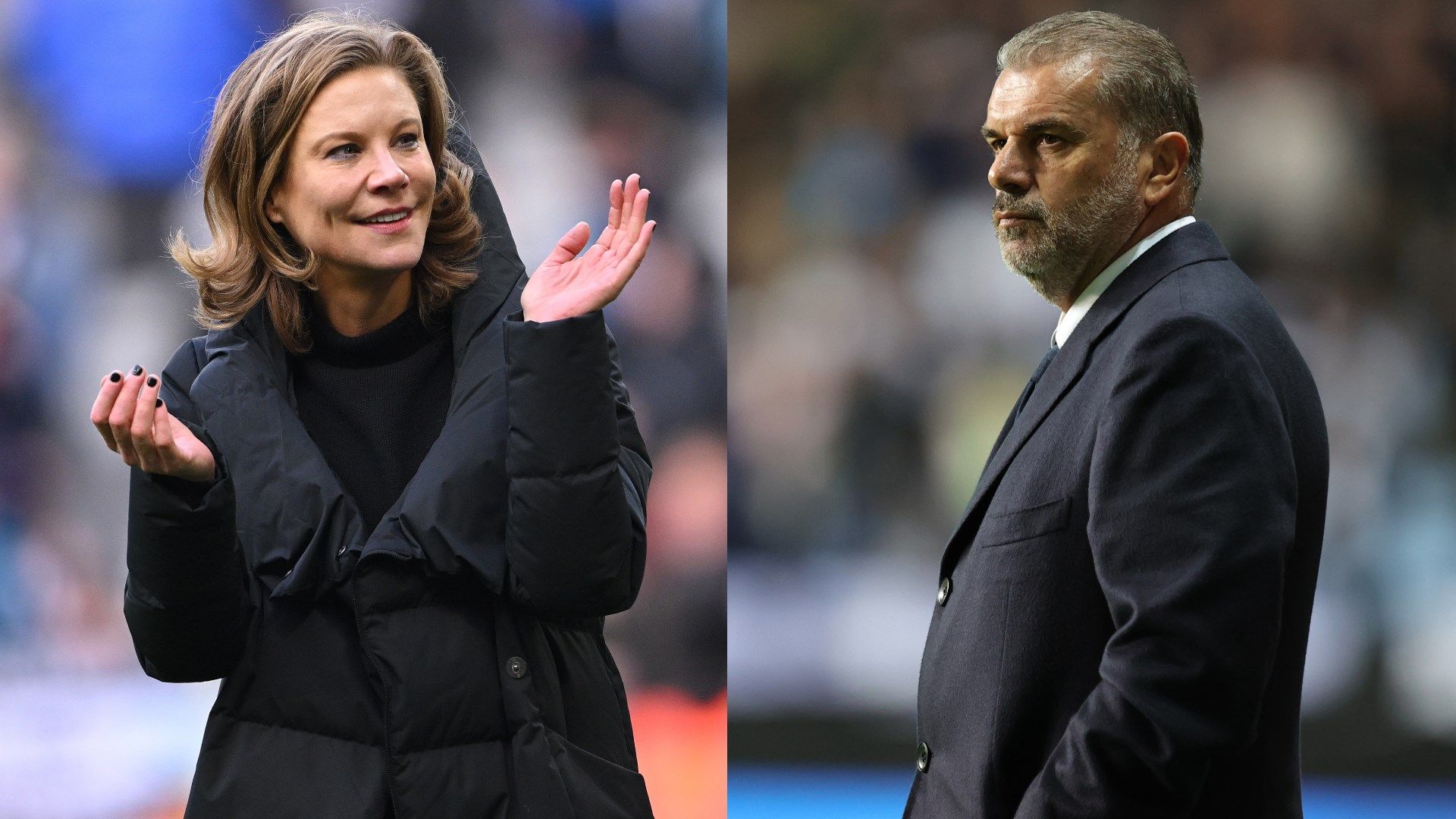 Amanda Staveley Ange Postecoglou Tottenham
