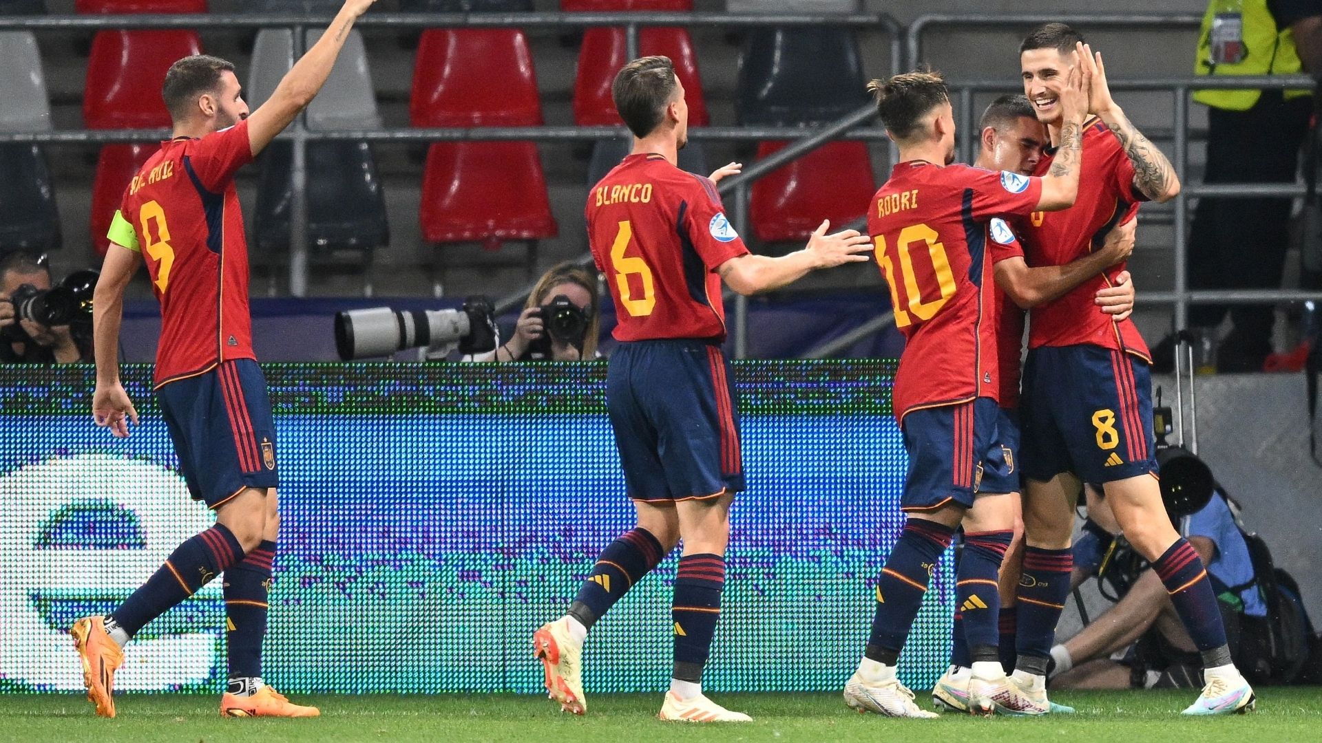 ESPAÑA UCRANIA SUB 21 EUROPEO 2023