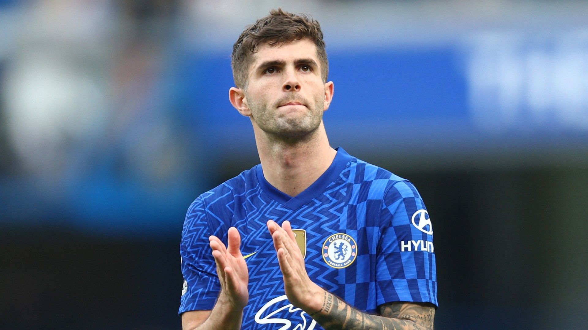 Christian Pulisic Chelsea vs West Ham Premier League 2021-22