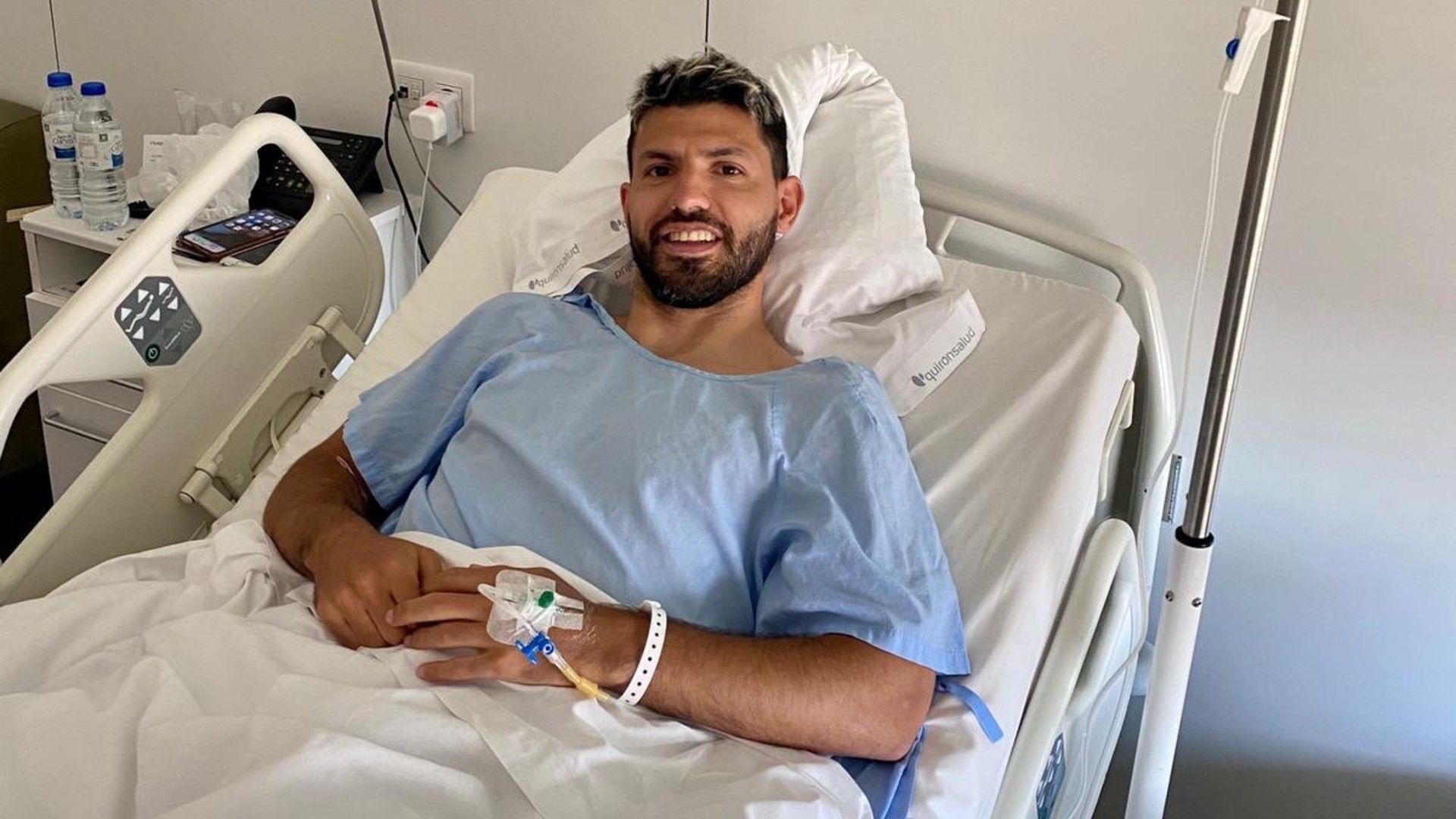 Sergio Aguero Operacion Rodilla Knee Surgery 24062020