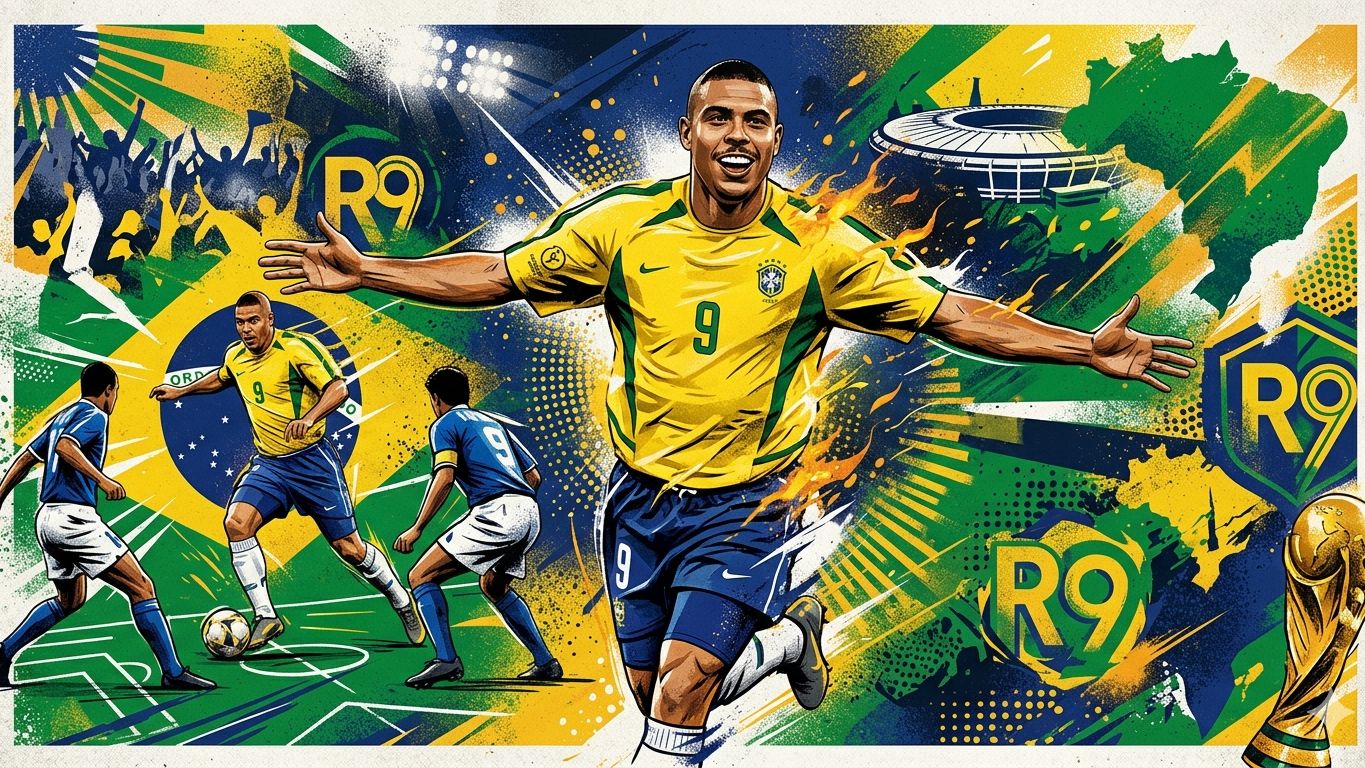رونالدو نازاريو أسطورة منتخب البرازيل