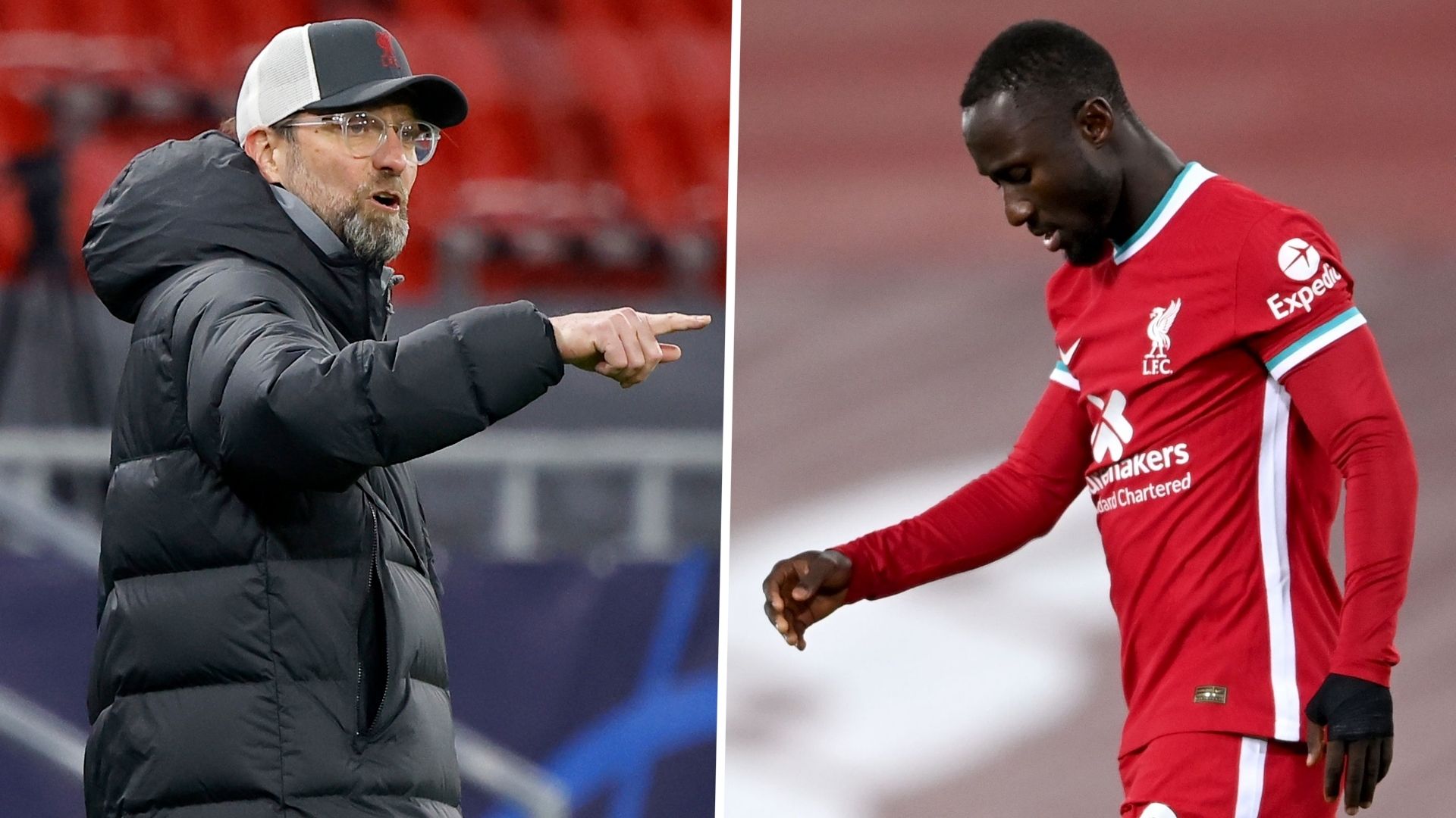 Jurgen Klopp Naby Keita Liverpool GFX