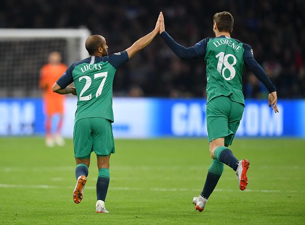 Lucas Moura & Fernando Llorente