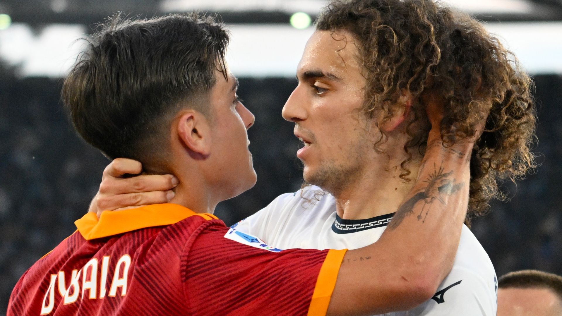 Dybala Guendouzi Roma Lazio