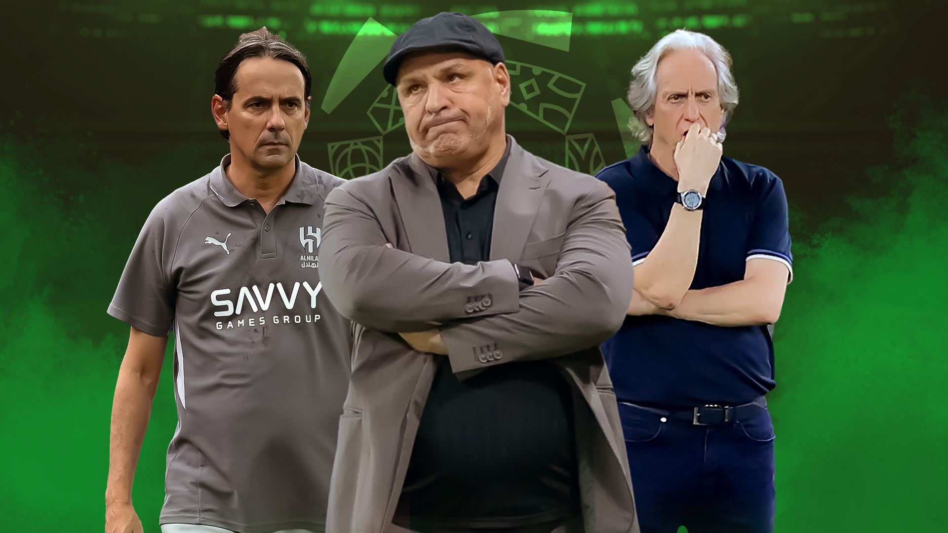 Noureddine bin Zekri Jorge Jesus Simone Inzaghi