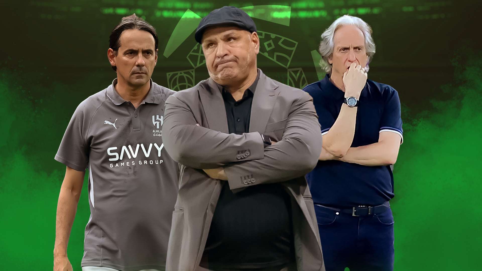 Noureddine bin Zekri Jorge Jesus Simone Inzaghi