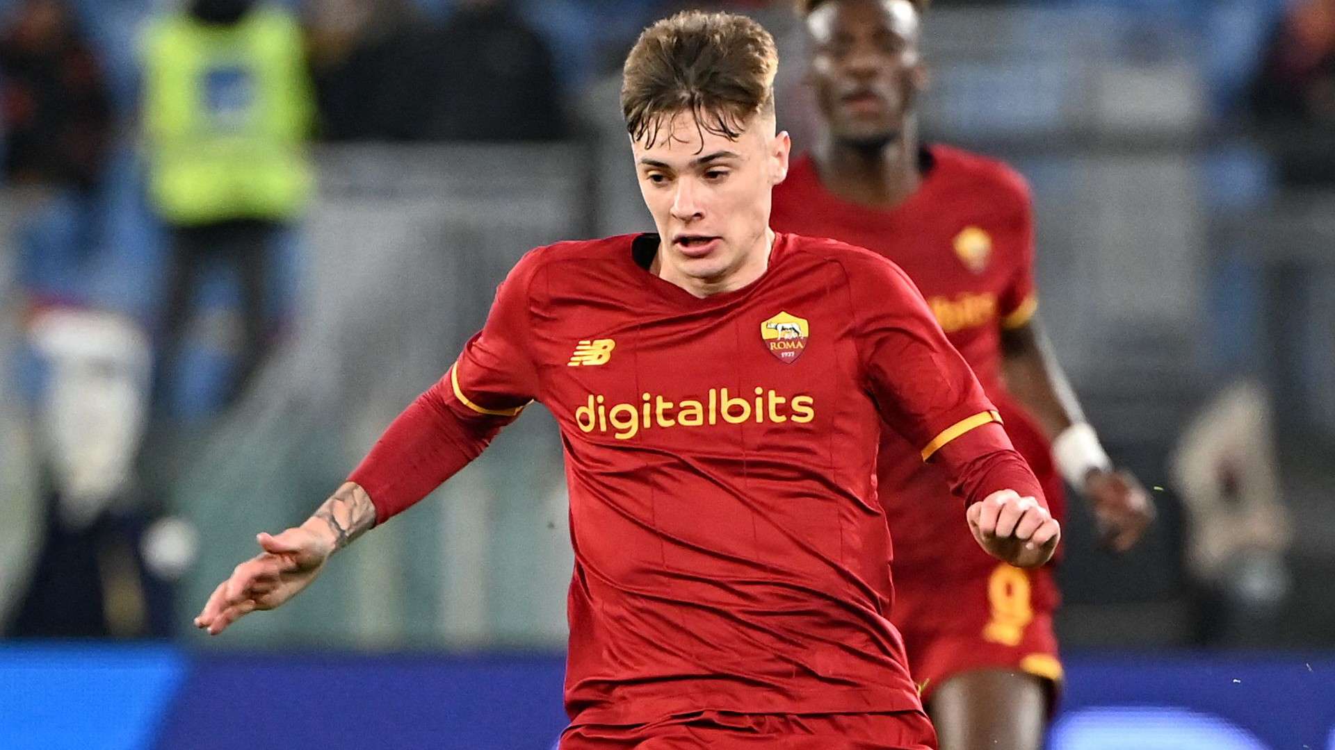 Nicola Zalewski Roma Verona Serie A