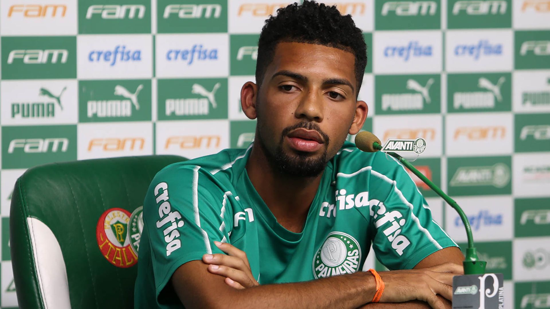Matheus Fernandes apresentação Palmeiras 11012019