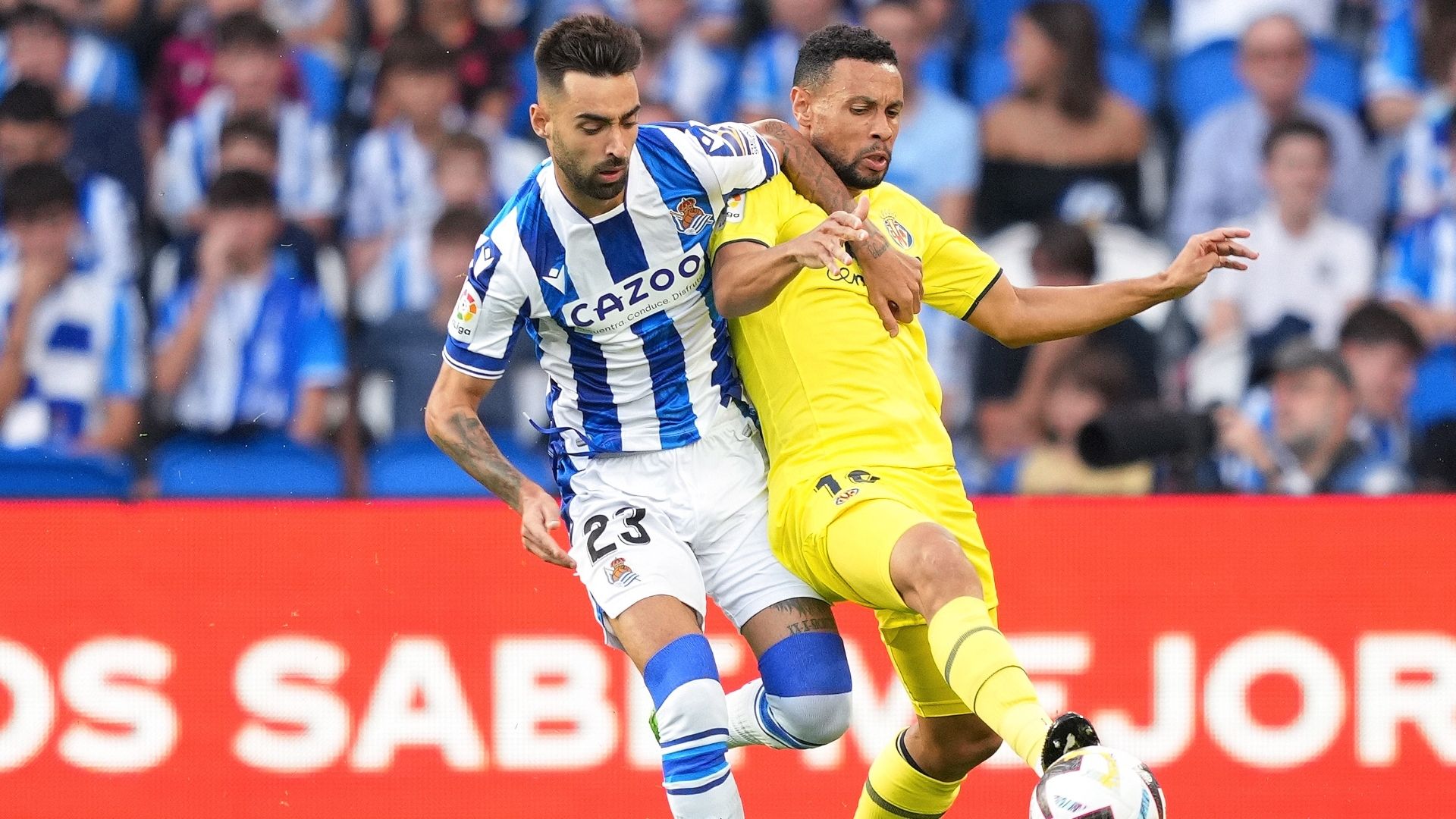 Real Sociedad vs Villarreal Brais Méndez