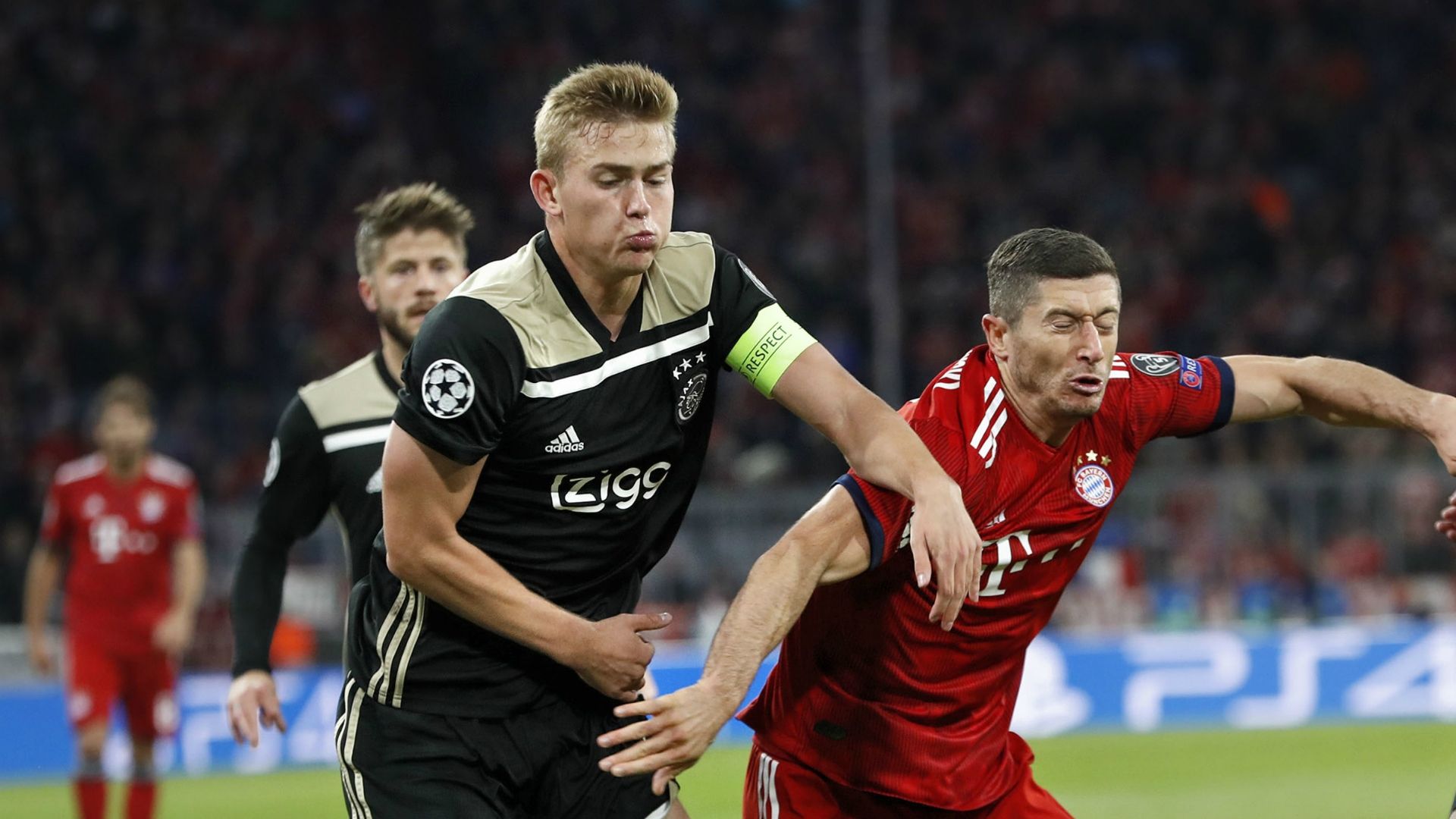 Matthijs de Ligt, Bayern - Ajax, 10022018