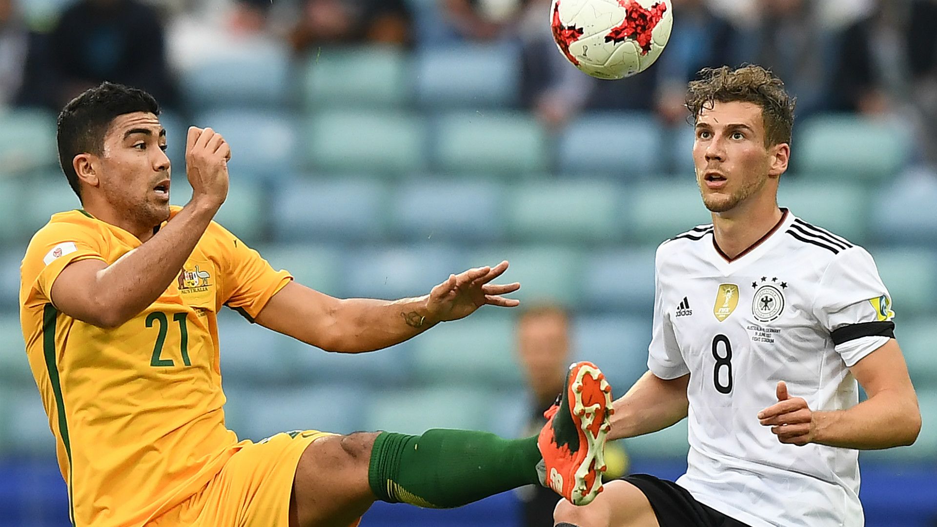 MASSIMO LUONGO AUSTRALIA LEON GORETZKA GERMANY CONFED CUP 19062017