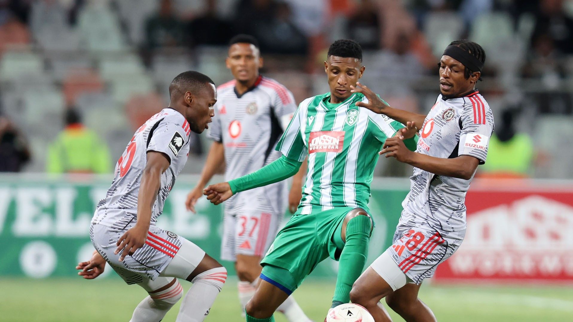 Vincent Pule, Siwelele FC, Patrick Maswanganyi, Kamogelo Sebelebele, Orlando Pirates, September 2025