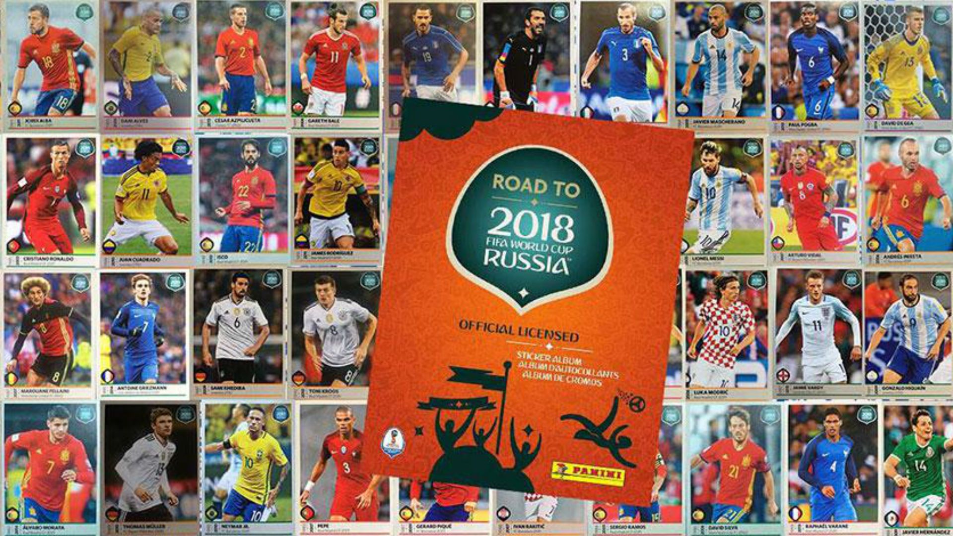 Album Panini Copa Del Mundo Rusia 2018