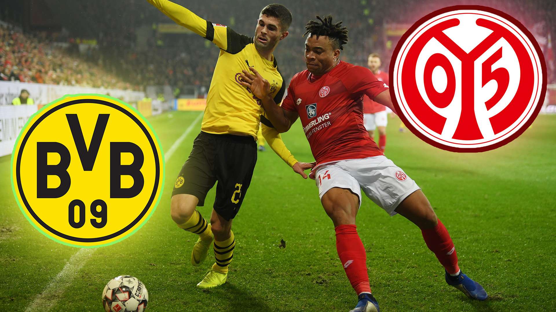GFX Borussia Dortmund Mainz 2019