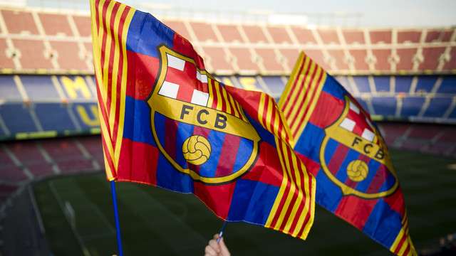 Flags FC Barcelona