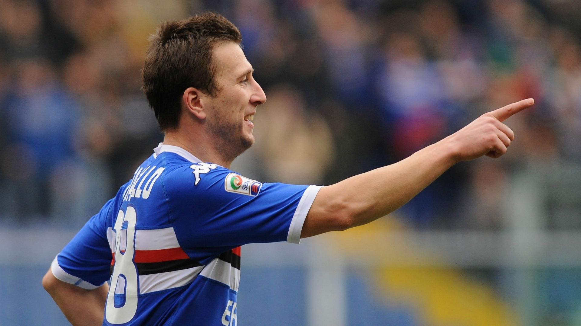 Gastaldello Daniele Sampdoria Serie A 02132011