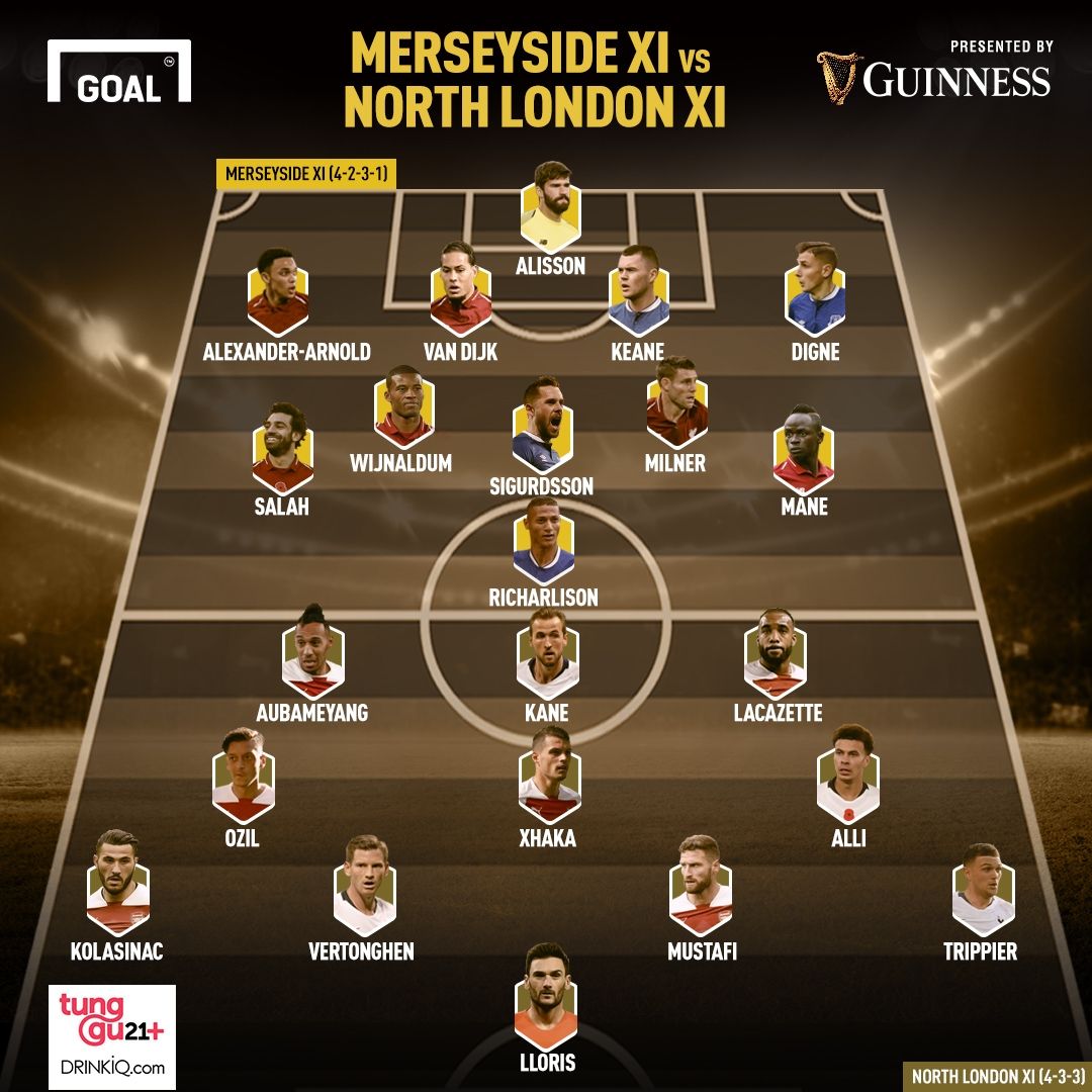GFXID Guinness Merseyside vs North London XI