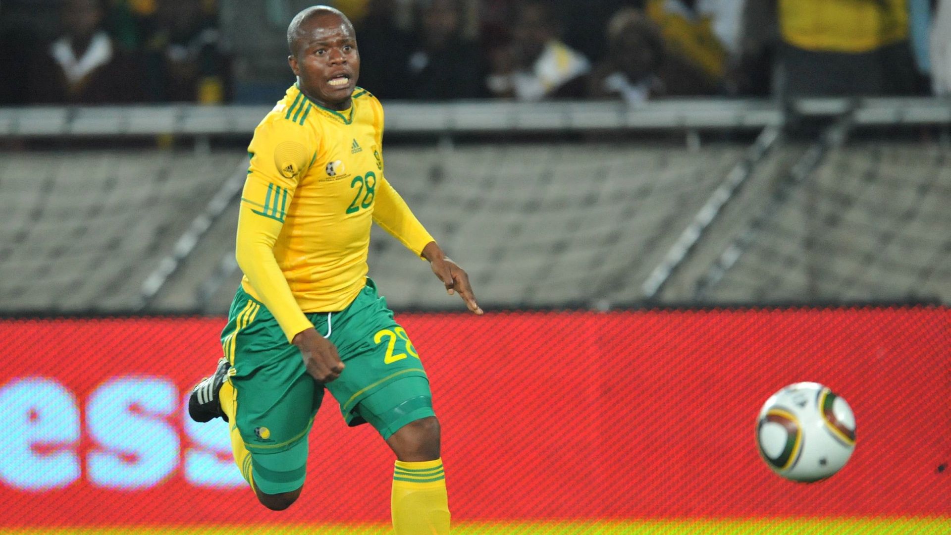 Lucas Thwala of Bafana Bafana
