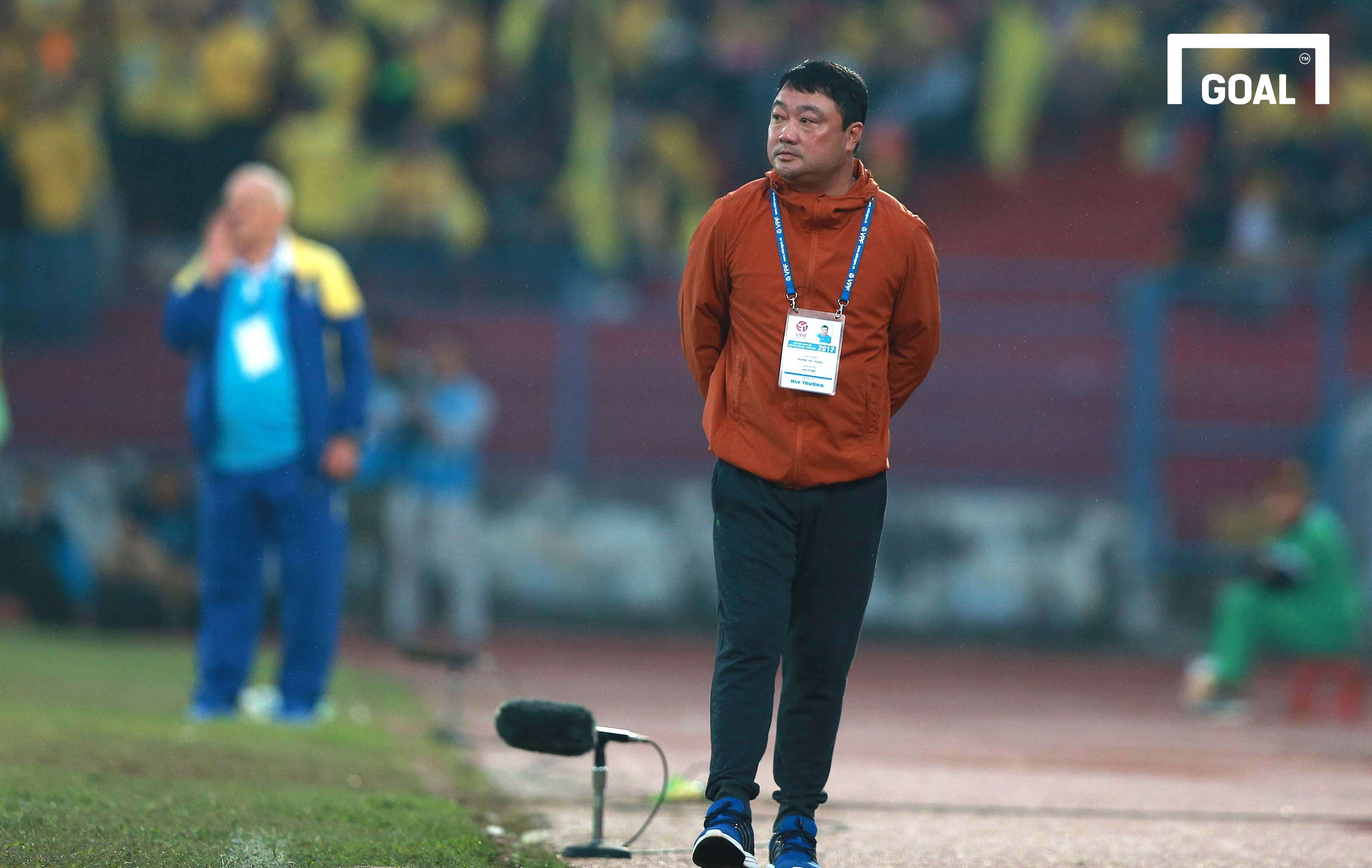 Hải Phòng. V.League. HLV Trương Việt Hoàng. HLV Trương Việt Hoàng chia tay Hải Phòng. Chủ tịch Trần Mạnh Hùng. Chuyển nhượng Hải Phòng. Tin tức Hải Phòng. Hải Phòng chiêu mộ Lê Thế Cường. Trực tiếp bóng đá. Kết quả bóng đá. Bóng đá.