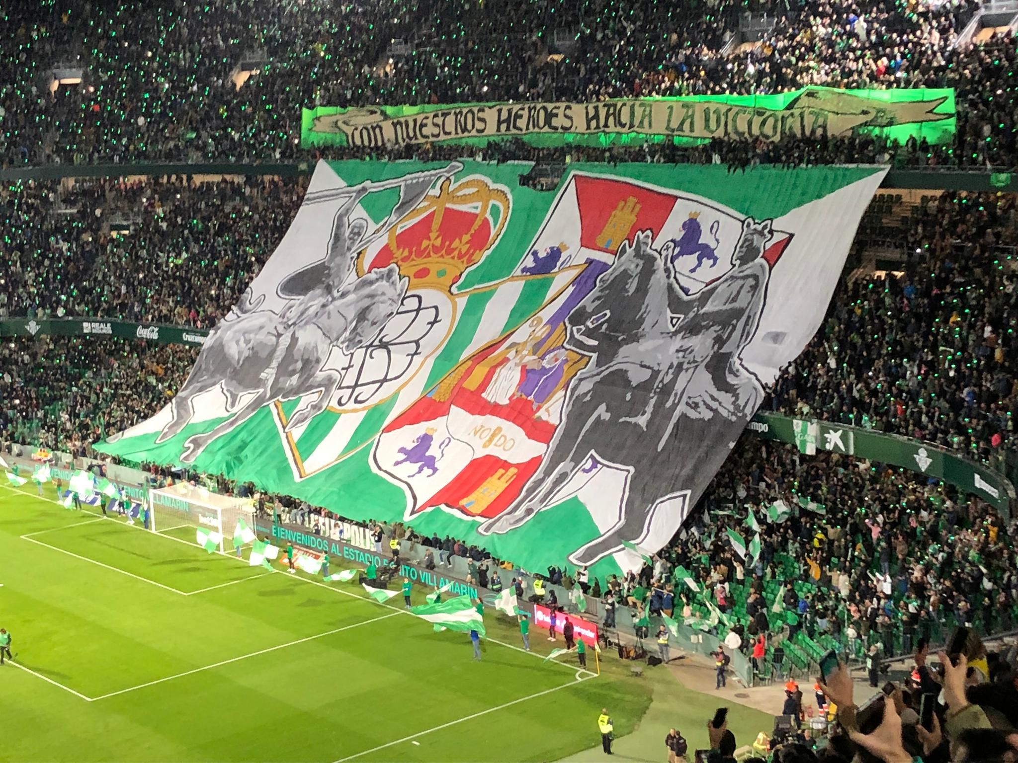 Tifo Betis Sevilla