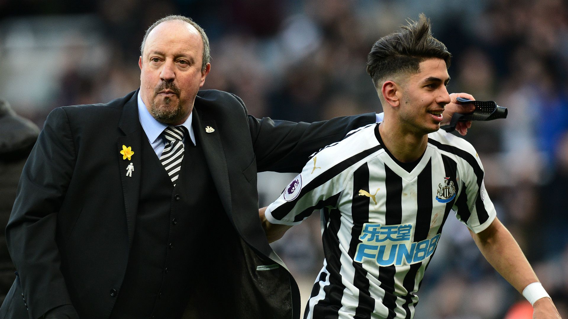 Rafa Benitez Ayoze Perez Newcastle 2018-19