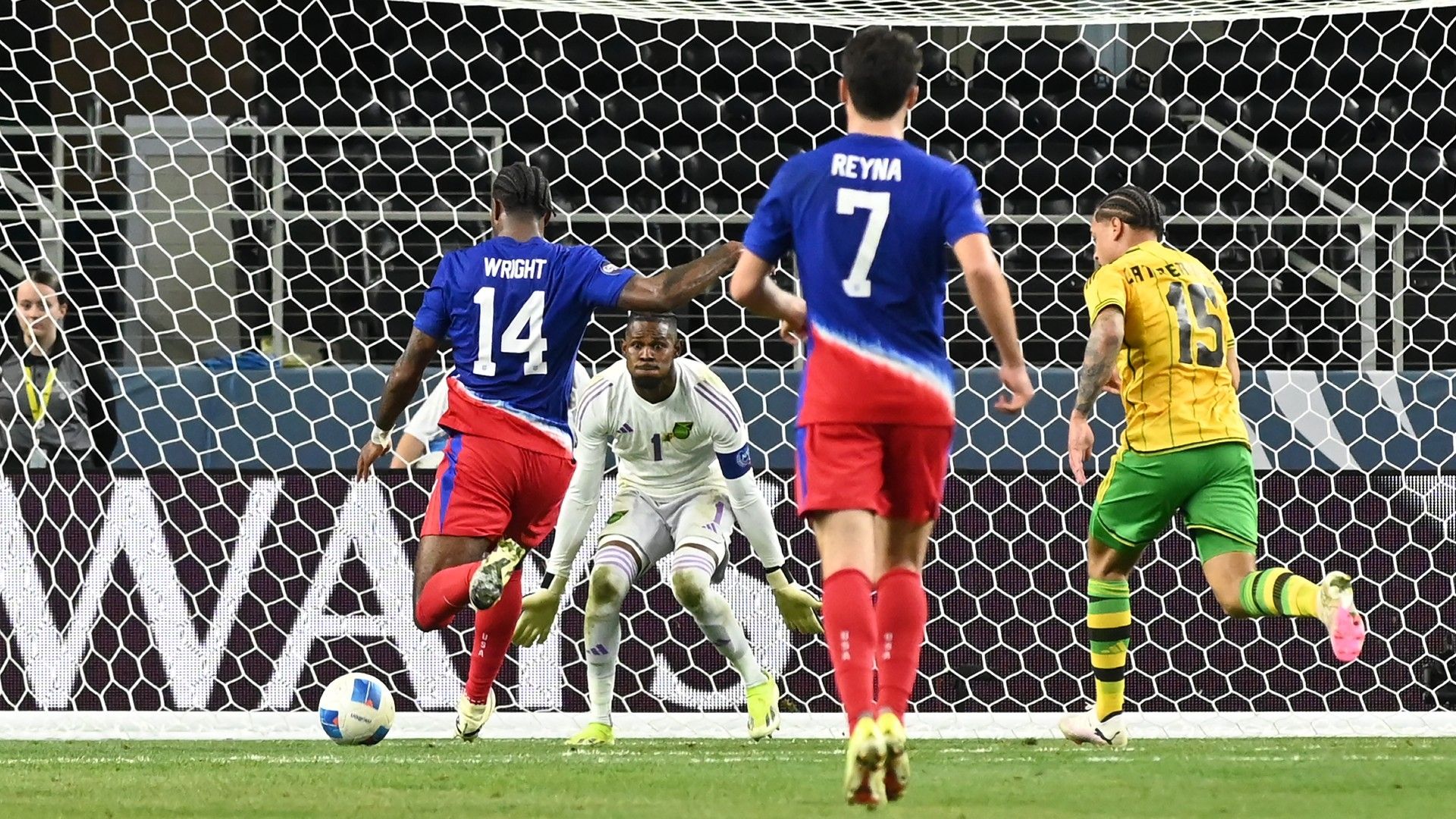 Wright Reyna USMNT 2023 Jamaica