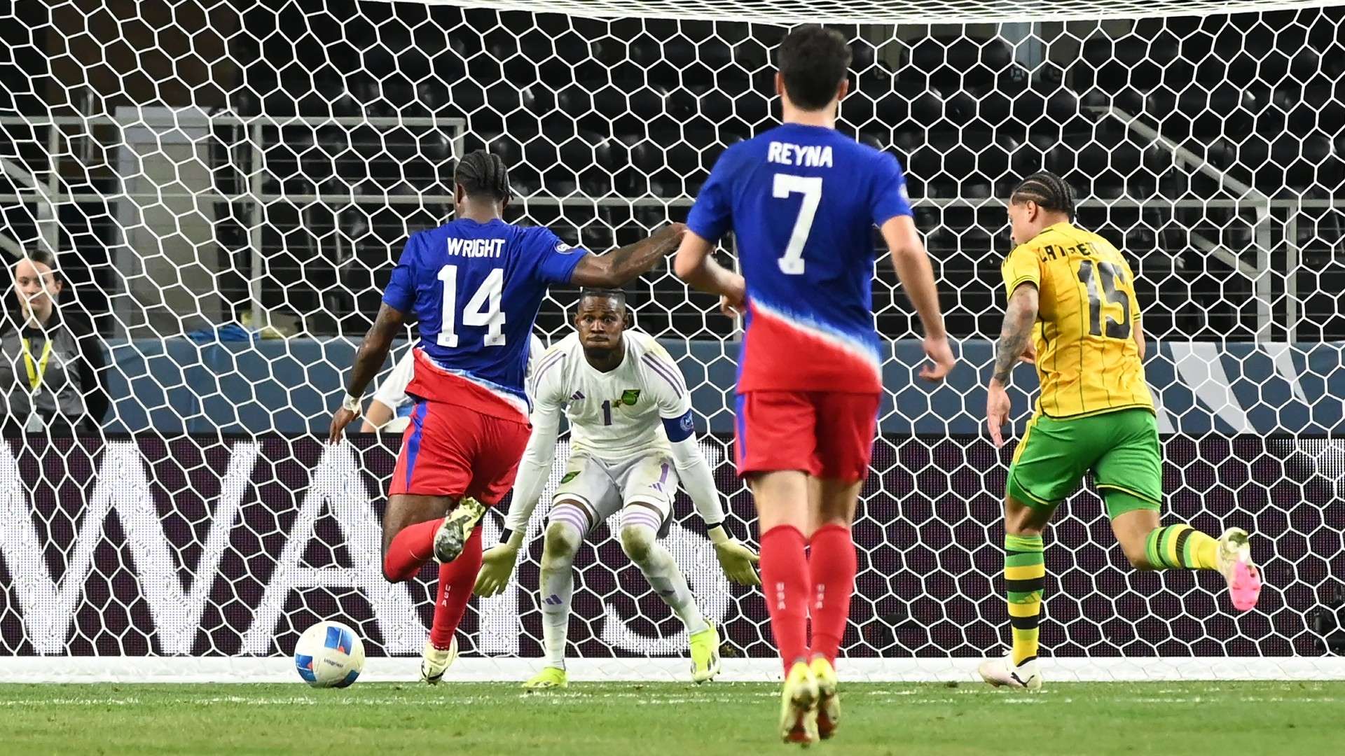 Wright Reyna USMNT 2023 Jamaica