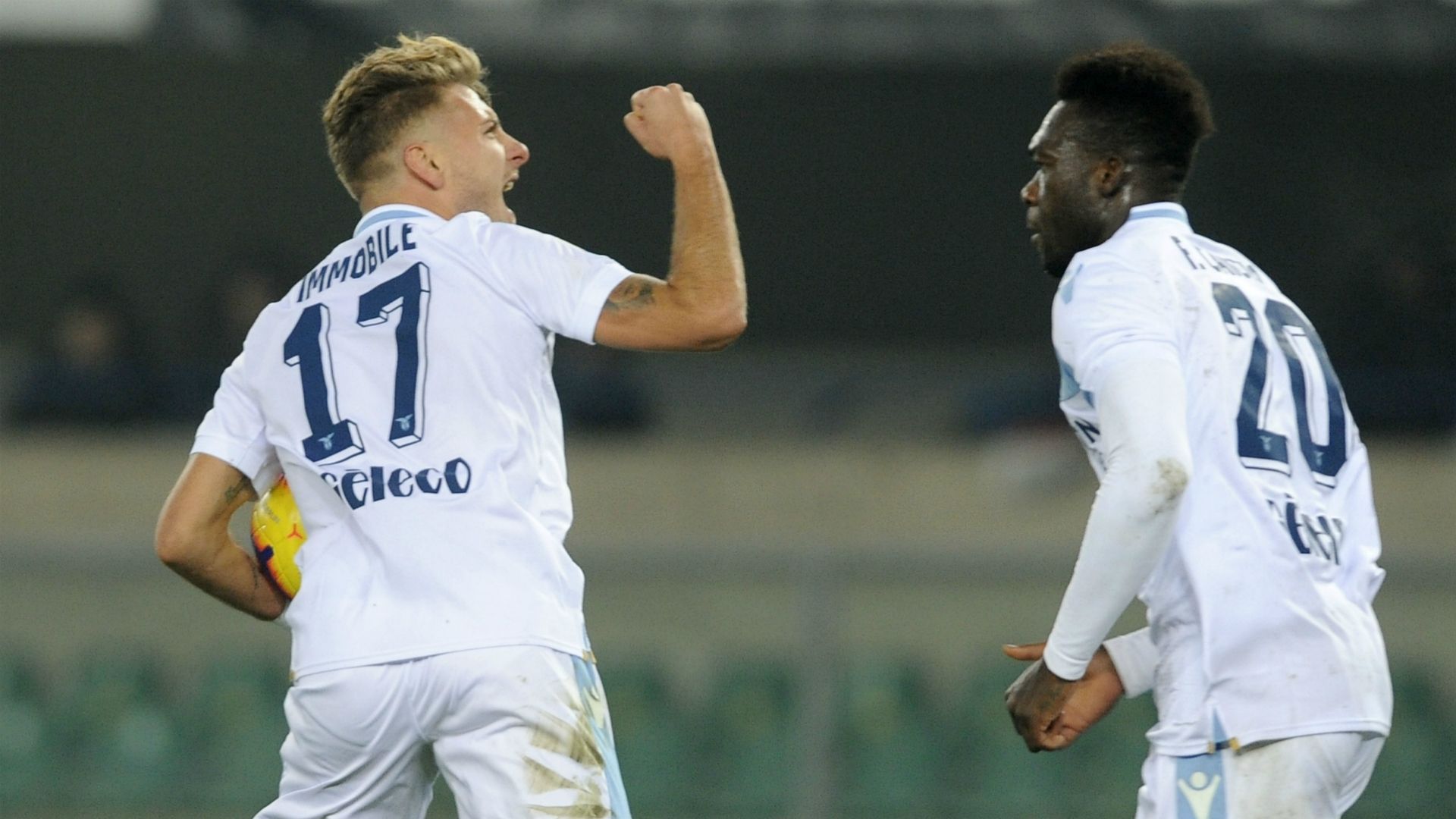 Ciro Immobile Felipe Caicedo Chievo Lazio Serie A