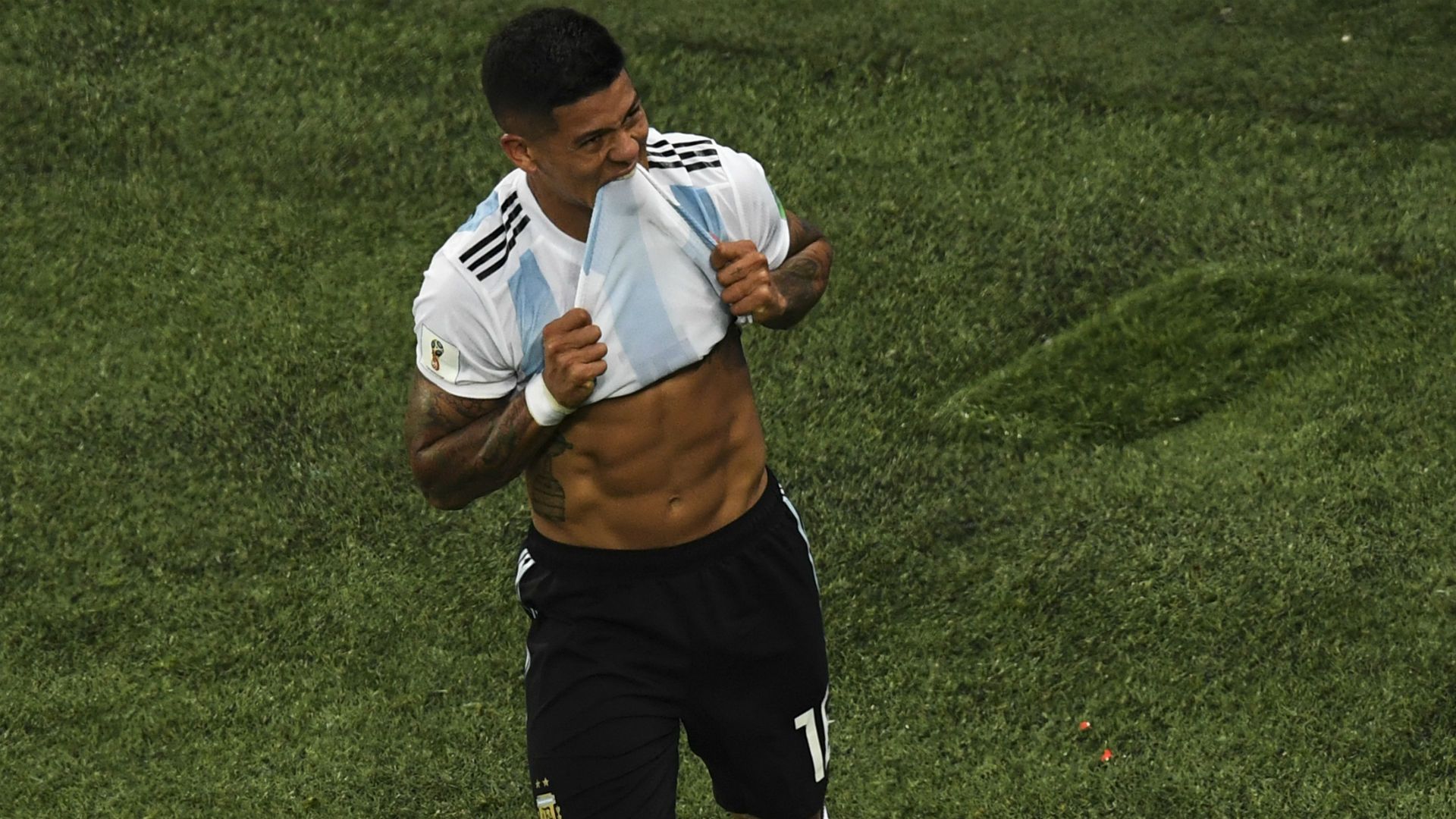 Marcos Rojo Argentina Nigeria World Cup Russi 2018 26062018