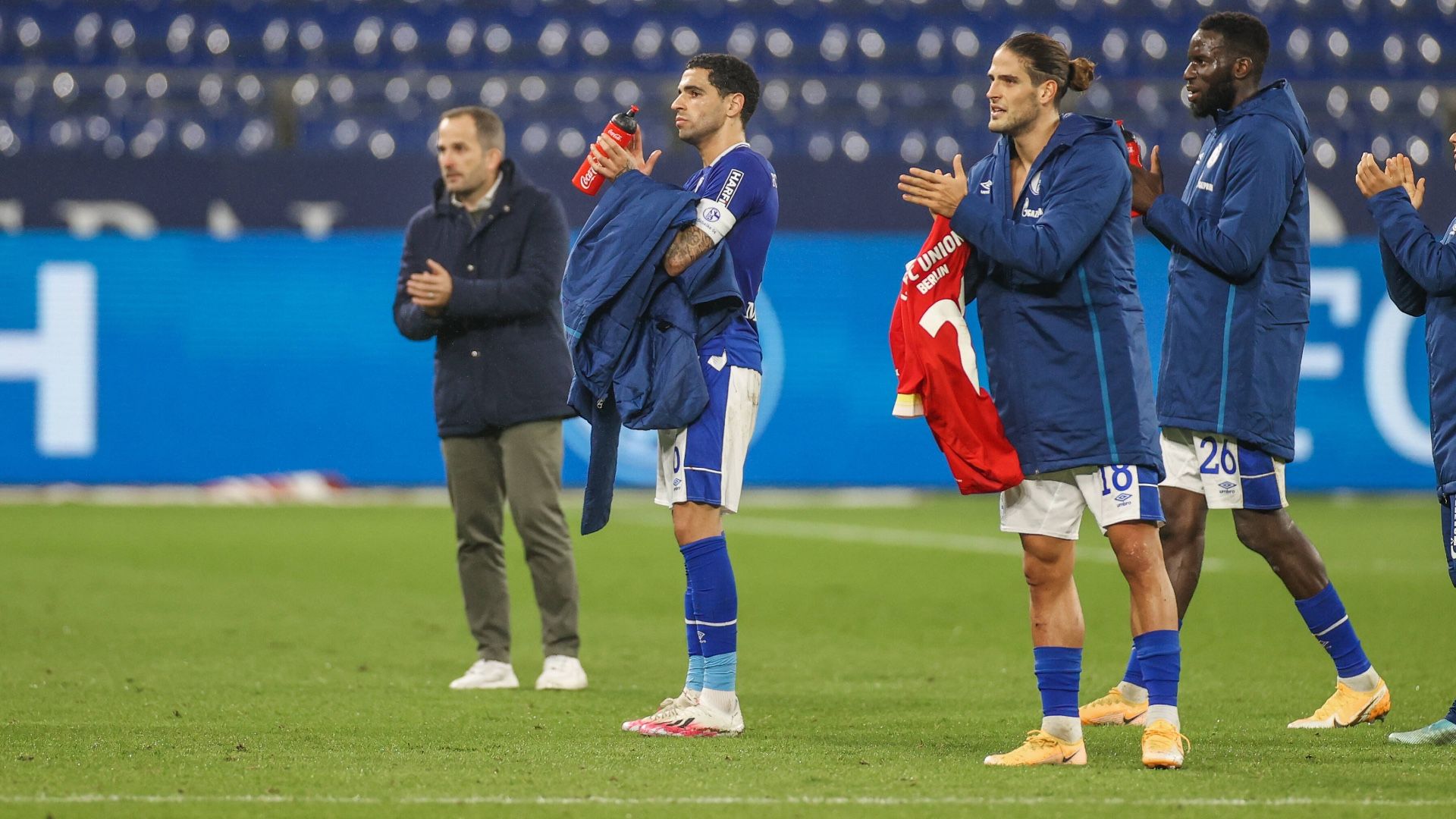 ONLY GERMANY Manuel Baum Omar Mascarell Goncalo Paciencia Schalke 04 2020