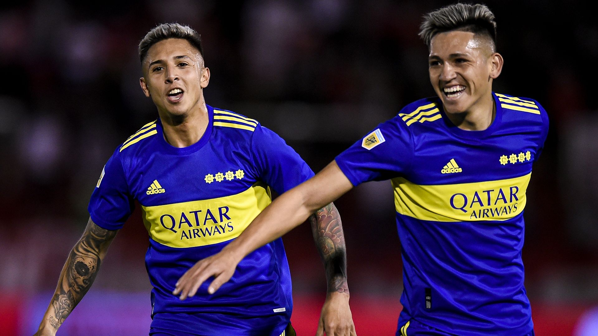 Agustin Almendra Luis Vazquez Huracan Boca Torneo Liga Profesional 16102021