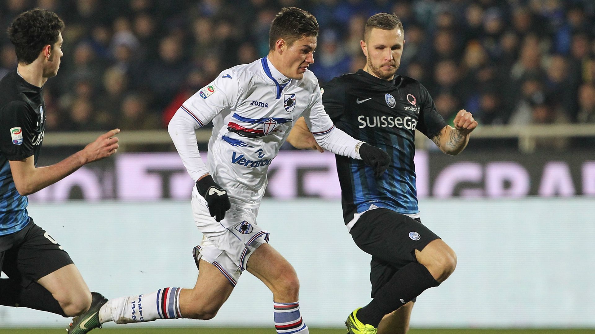 Patrick Schick Atalanta Sampdoria Serie A 22012017